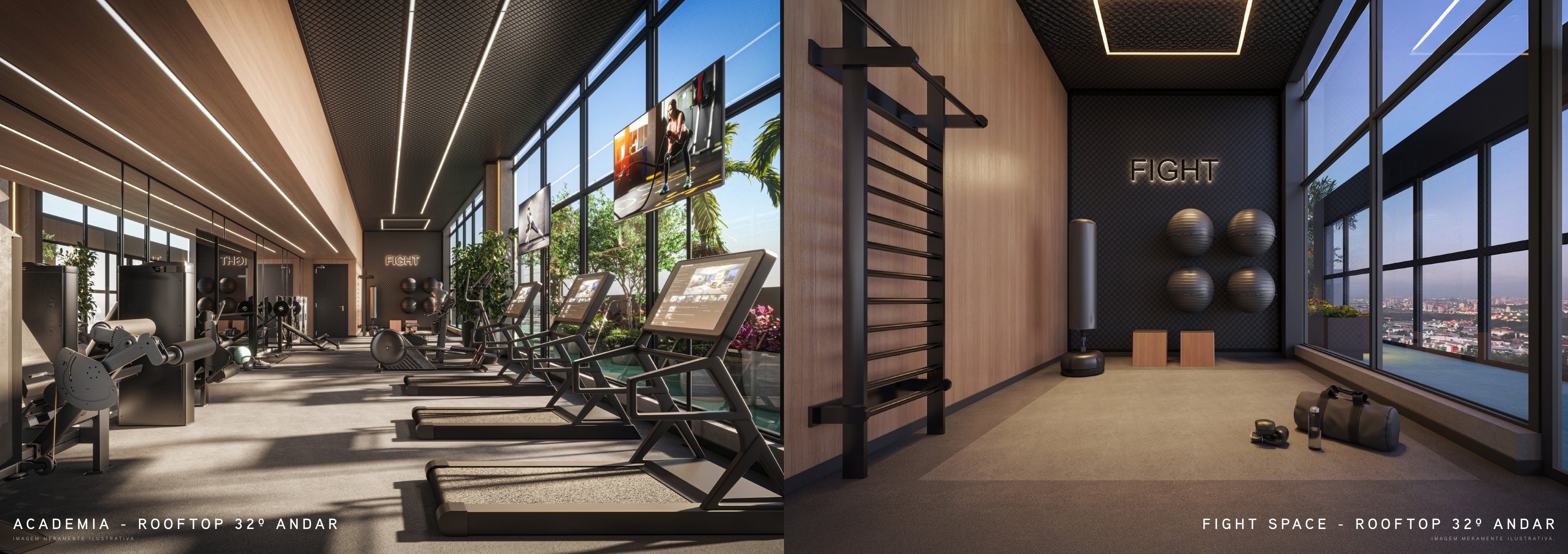 Academia e fight space — Beyond Residence