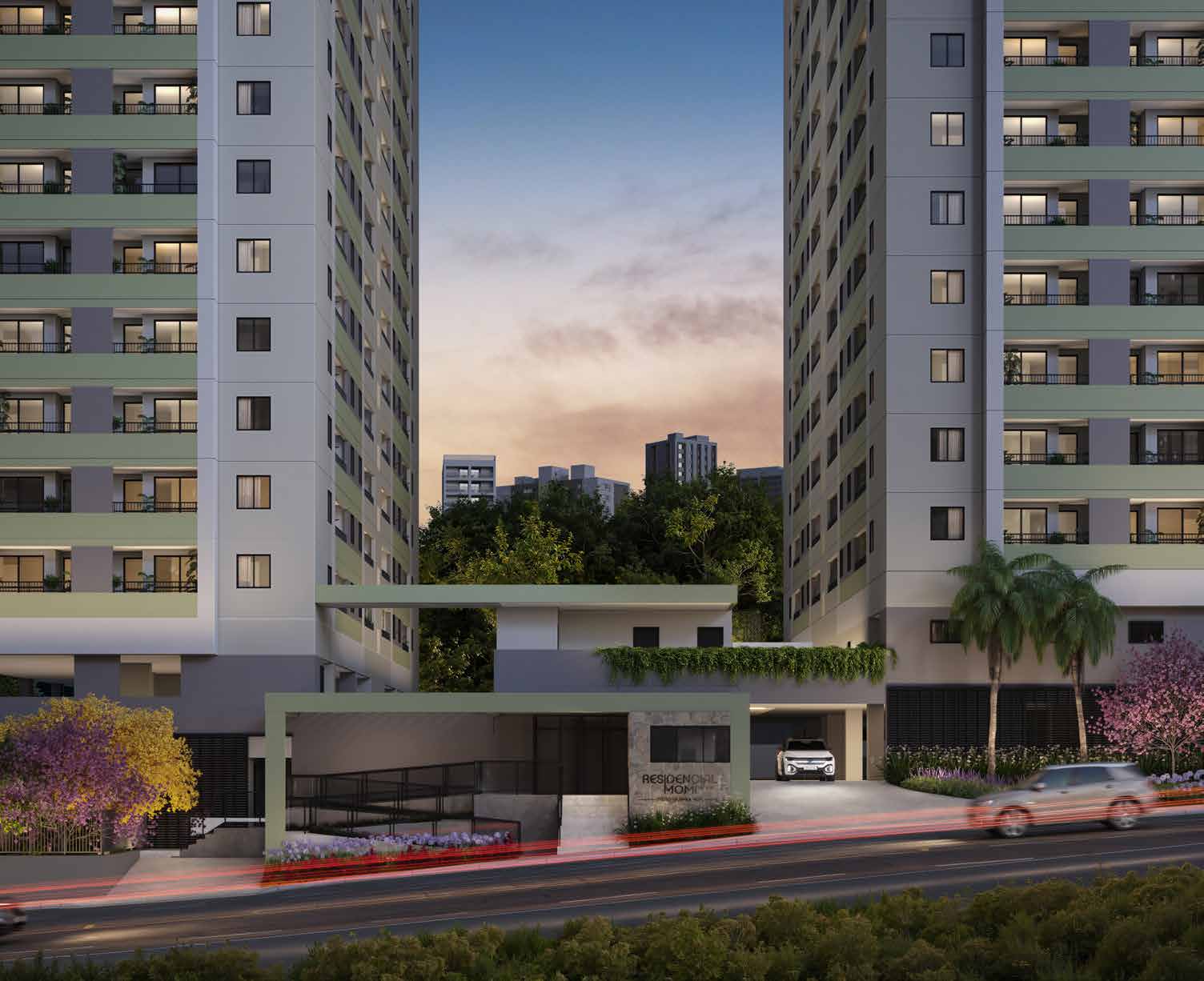 Portaria e acesso — Residencial Momi by BP8
