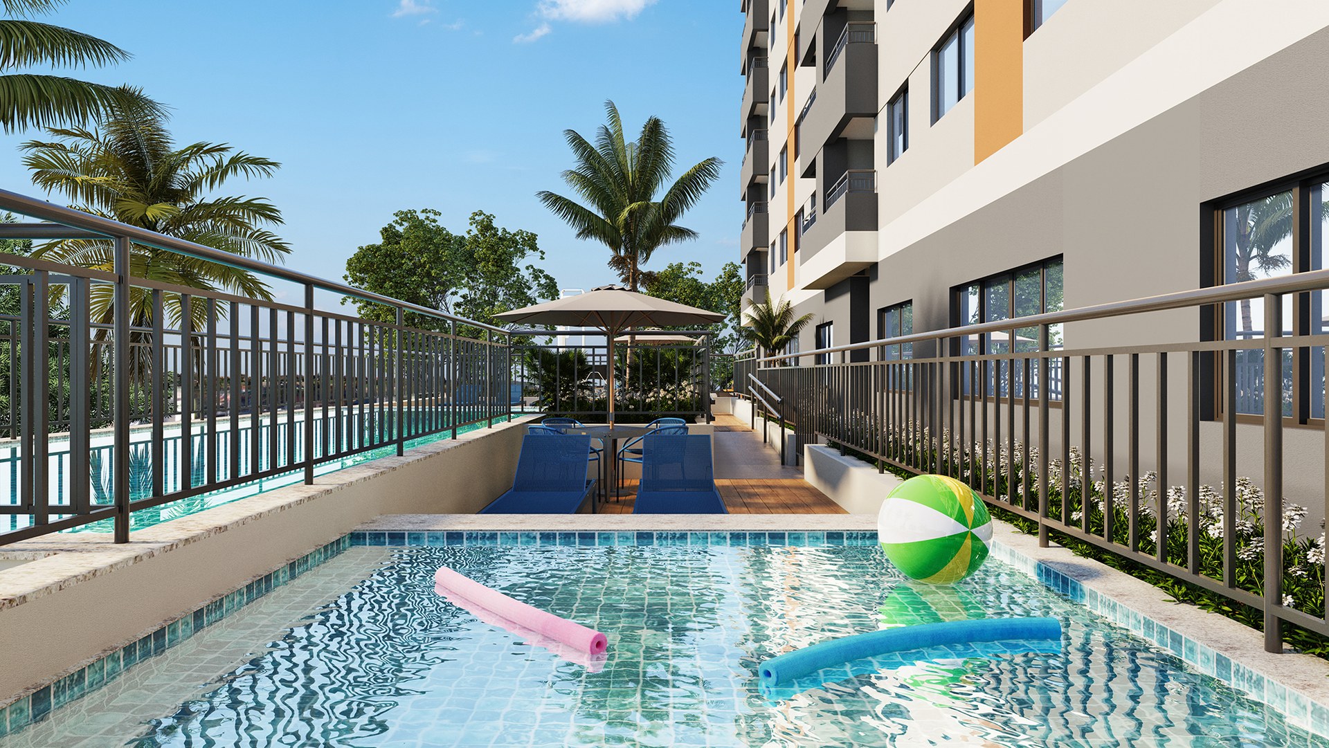 Piscina infantil — Lev Condomínio Clube Perus