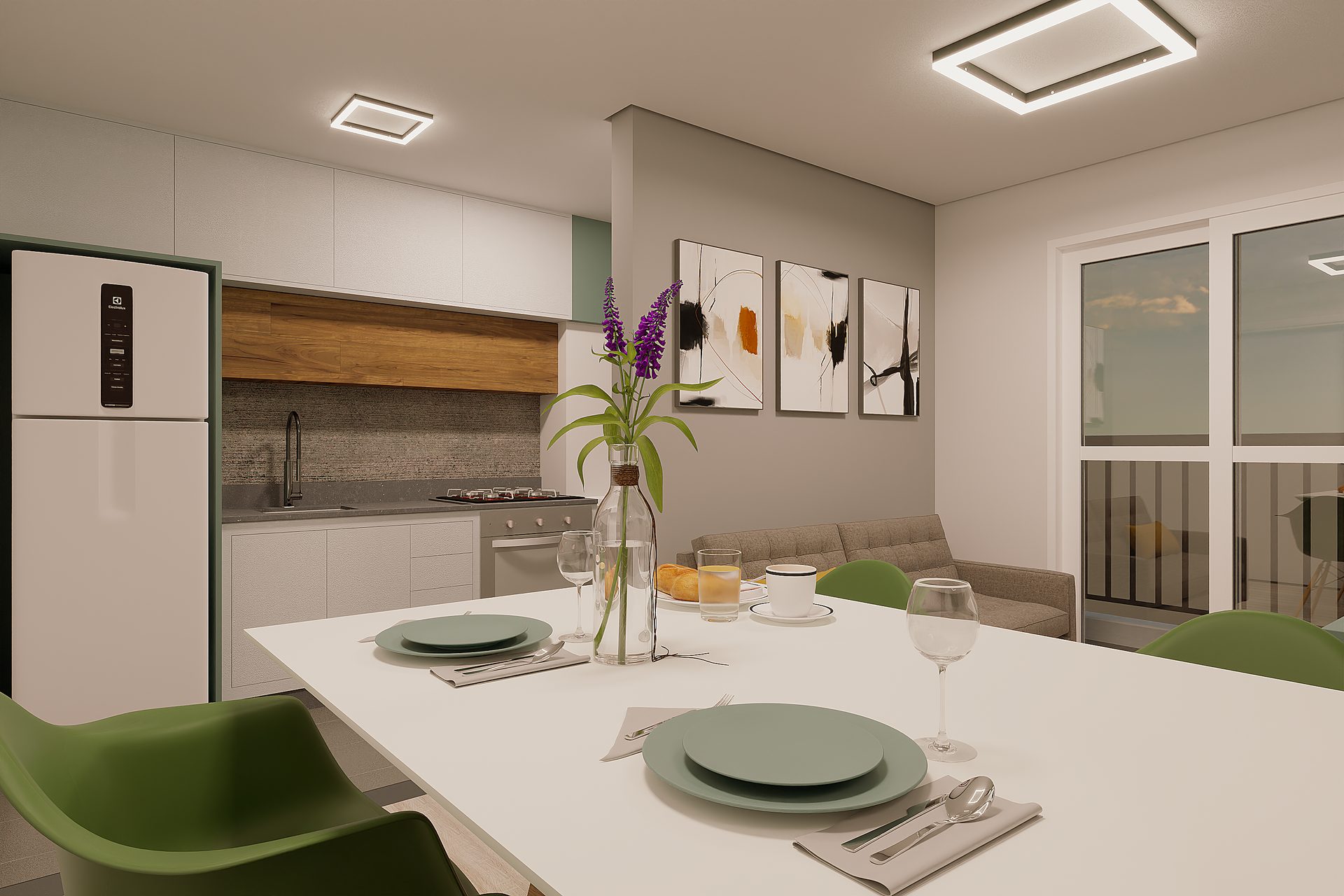 Viva Bem Itaquera — Apartamento decorado 1 — Viva Bem Itaquera