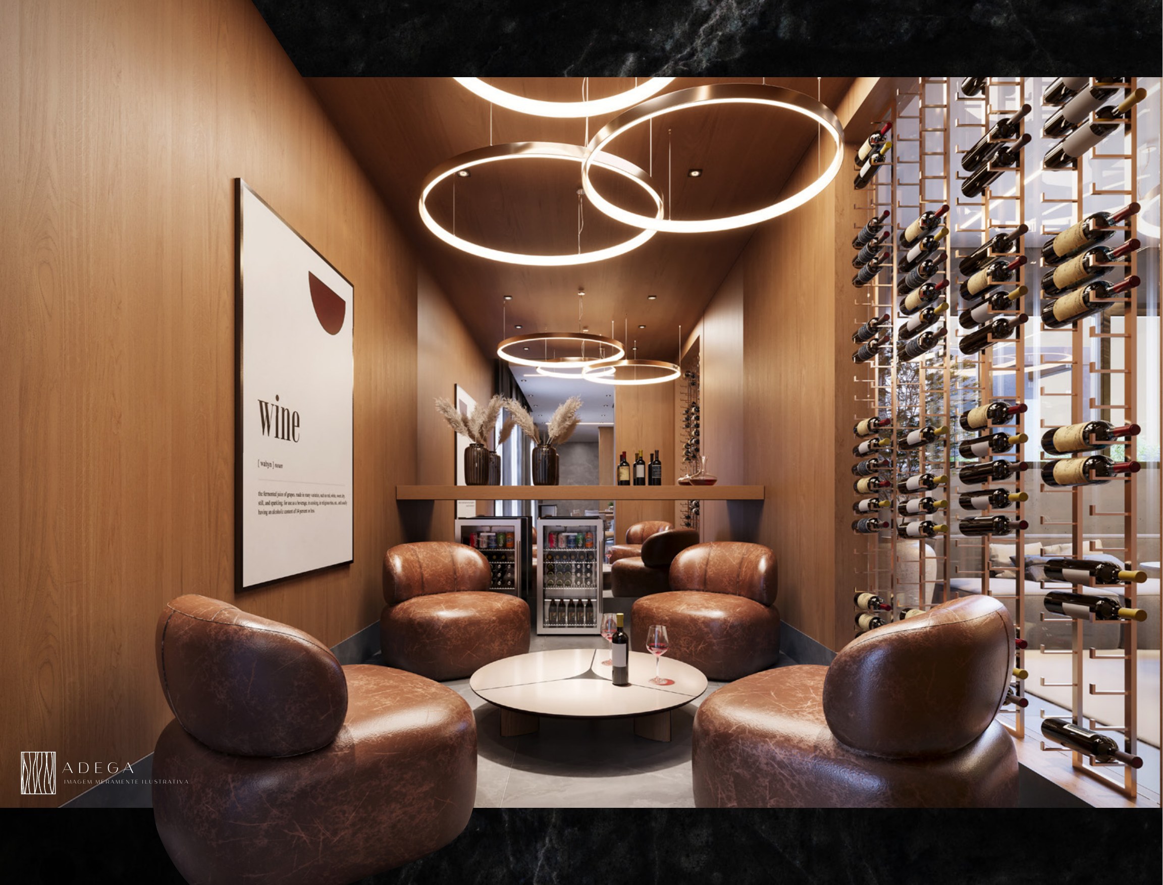 Adega — Symmetry Residence