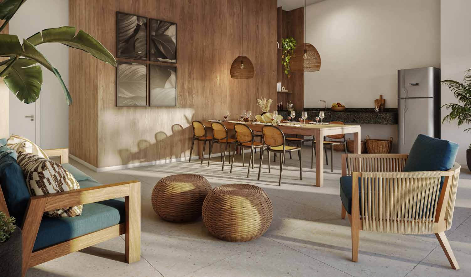 Salão de festas 02 — Residencial Momi by BP8