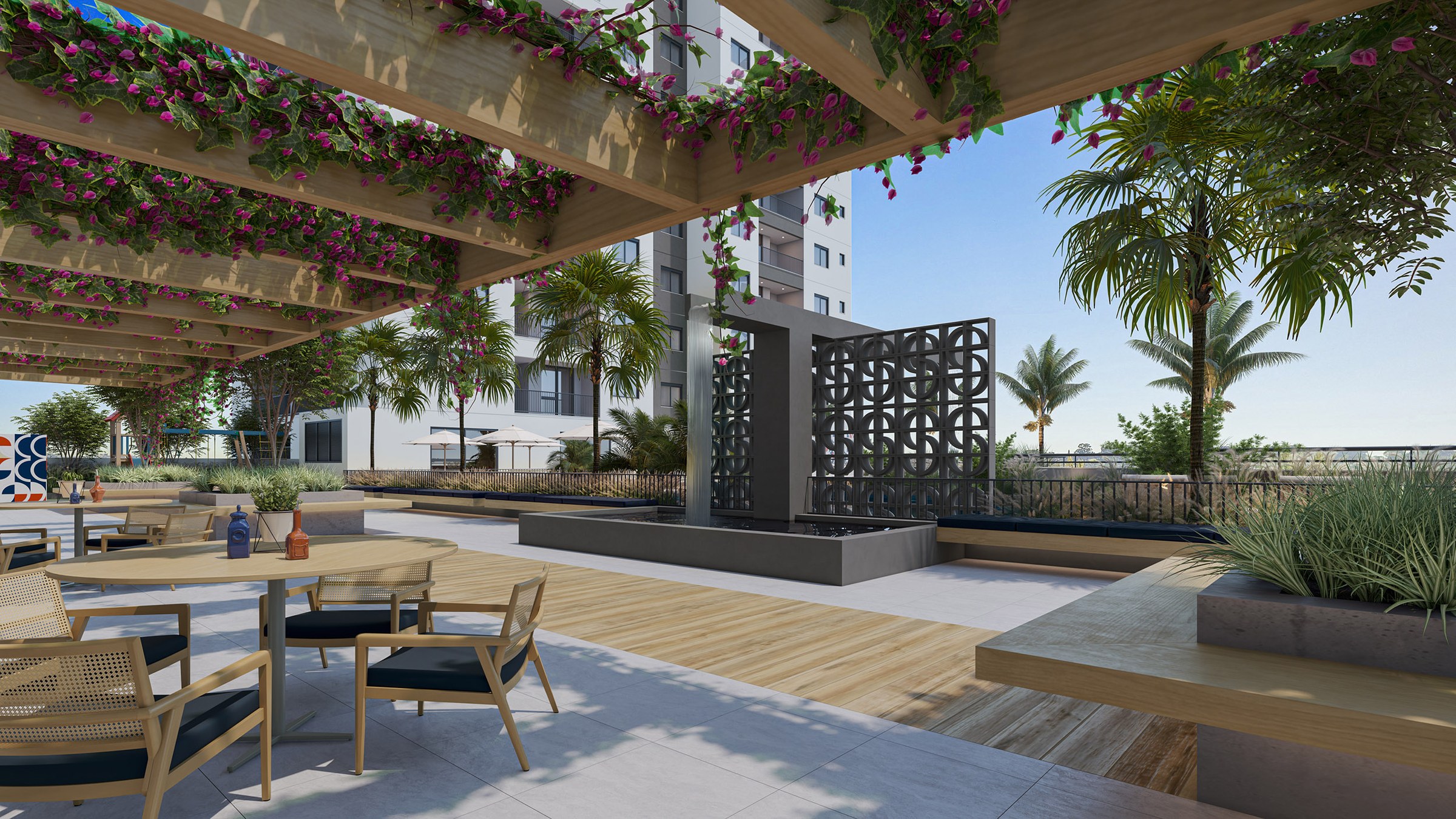 Elos Barueri Praca Fonte — Elos Residencial Clube