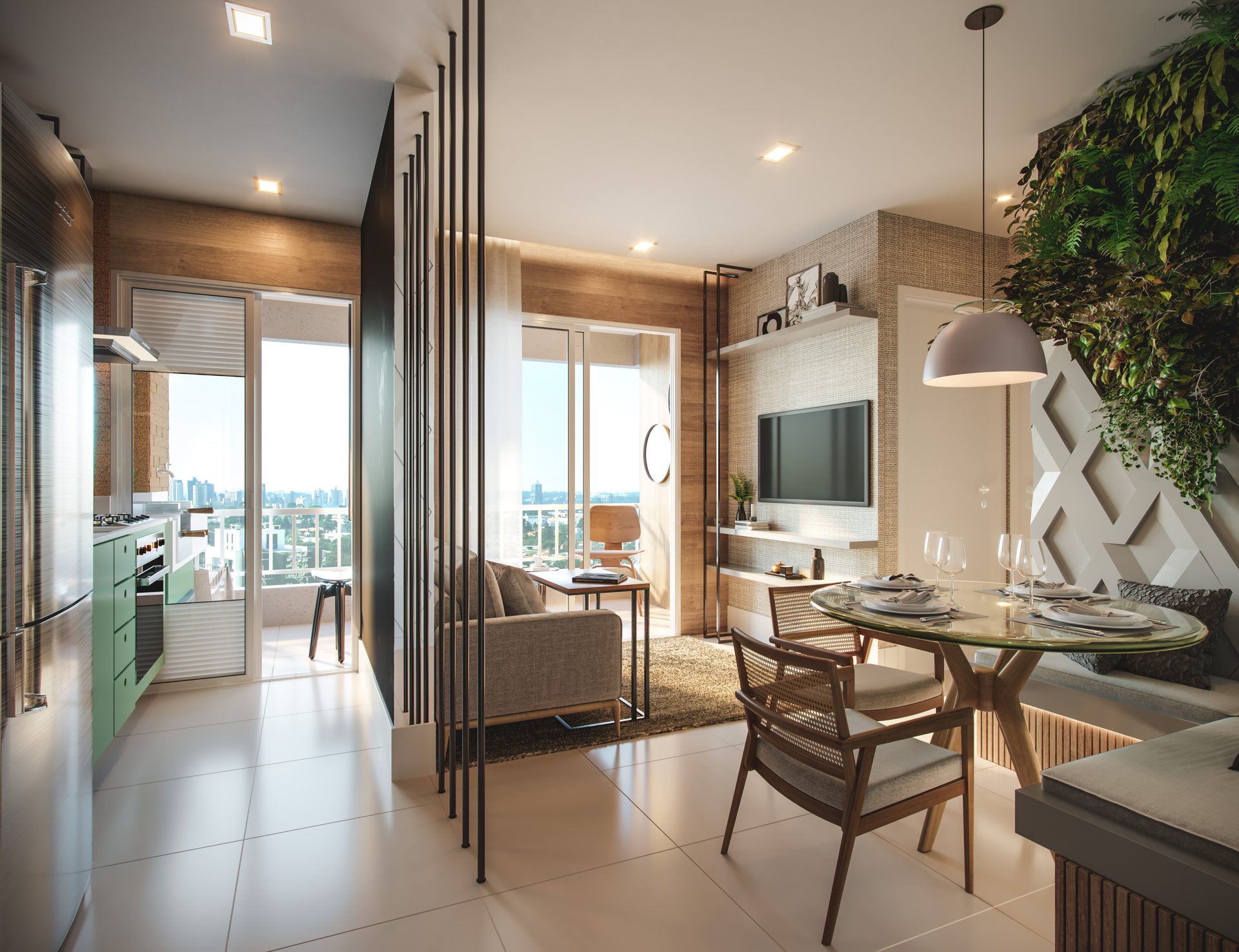 Planta de Maxim Home Club 10 Living Apartamento 2 Dorms do Maxim Home Club