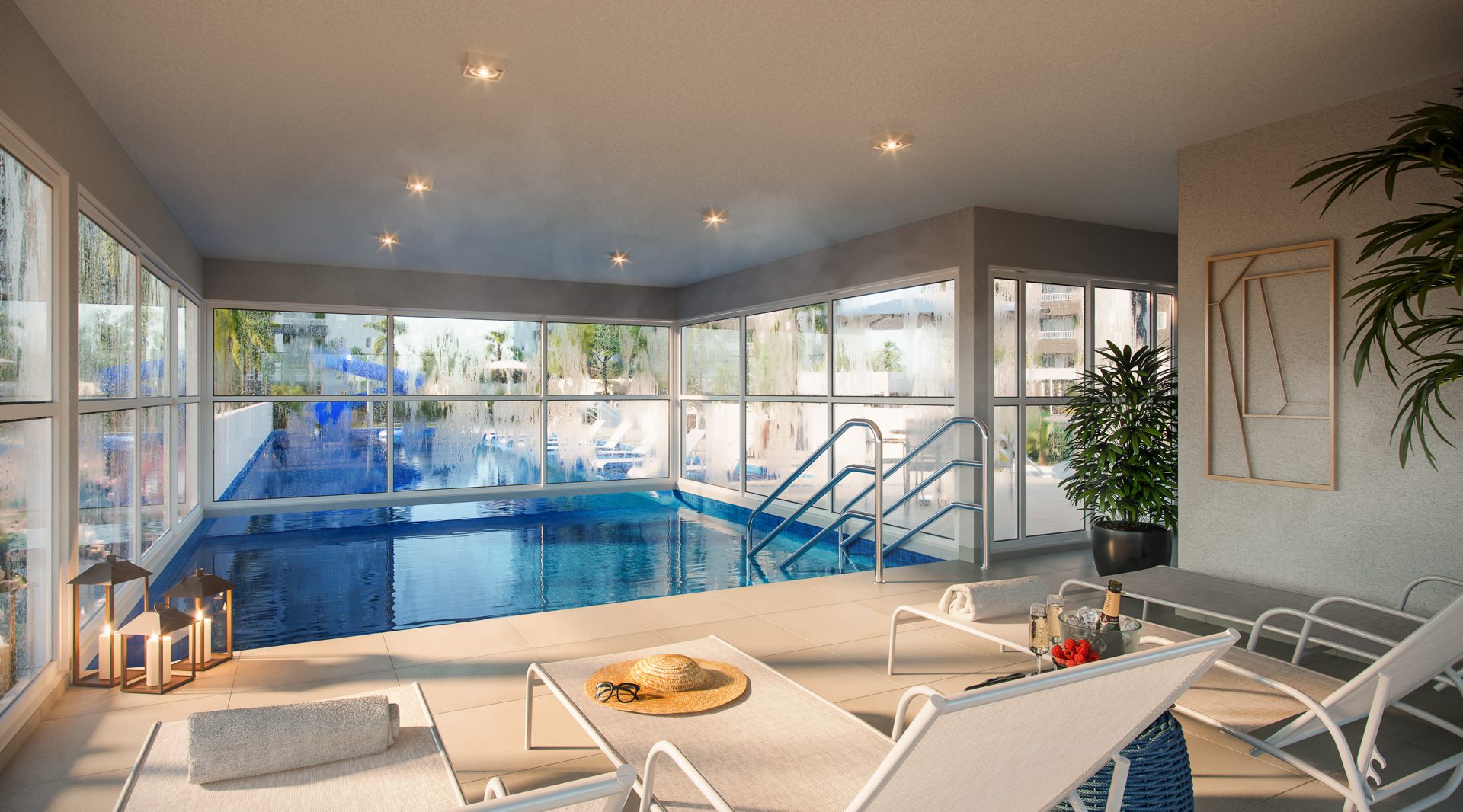 Maxim Home Club Espa O Piscina Aquecida — Maxim Home Club