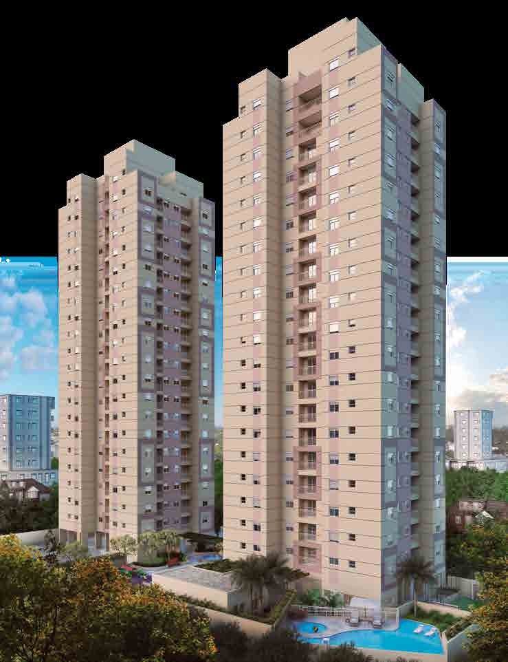 Fachada do DeMAIS Bela Vista Residencial Clube