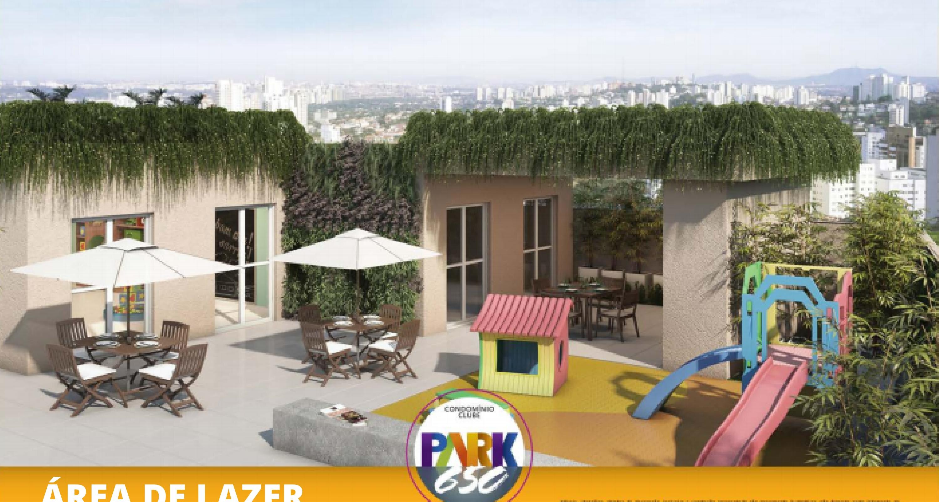 Área de lazer com espaço grill — Park 650 Condomínio Clube
