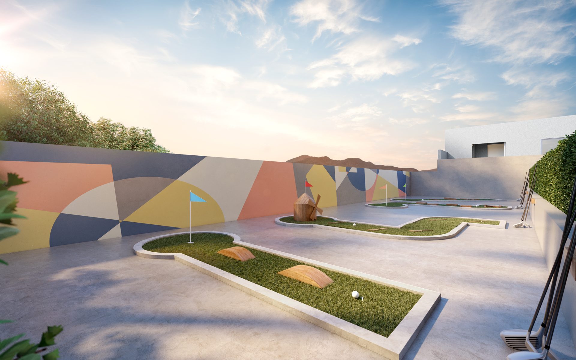 Infinity Home Club Espa O Mini Golf — Infinity Home Club