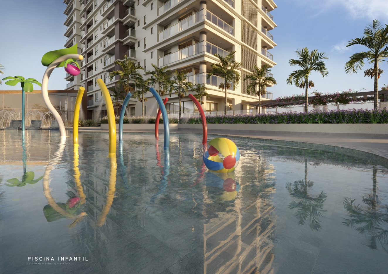 Piscina infantil — Eternity Residence