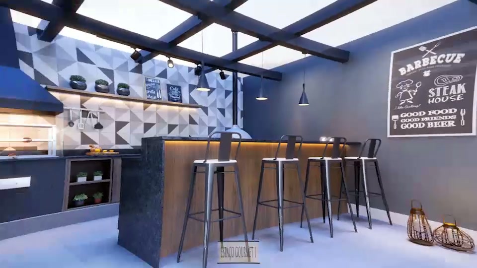 Espaço gourmet 1 — Sole Condomínio Clube