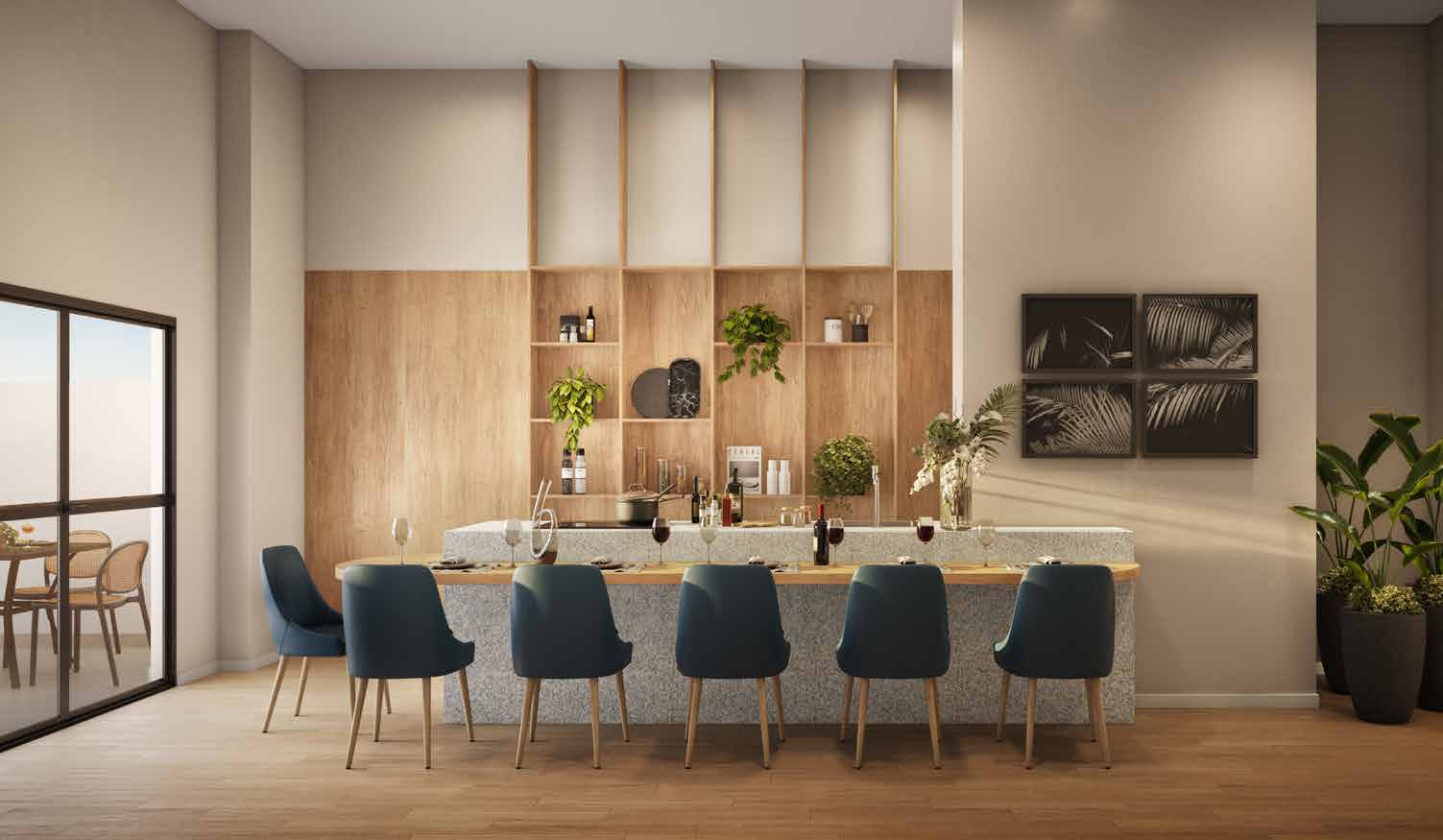 Sports bar — Residencial Momi by BP8