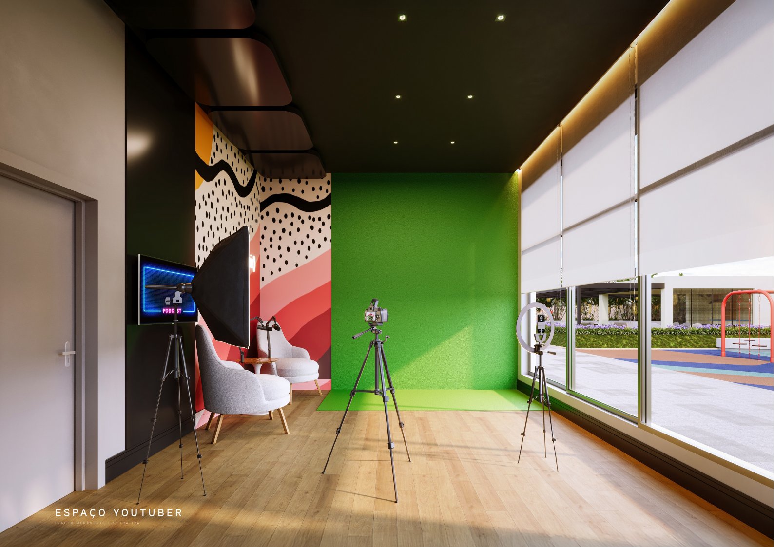 Espaço youtuber — Eternity Residence