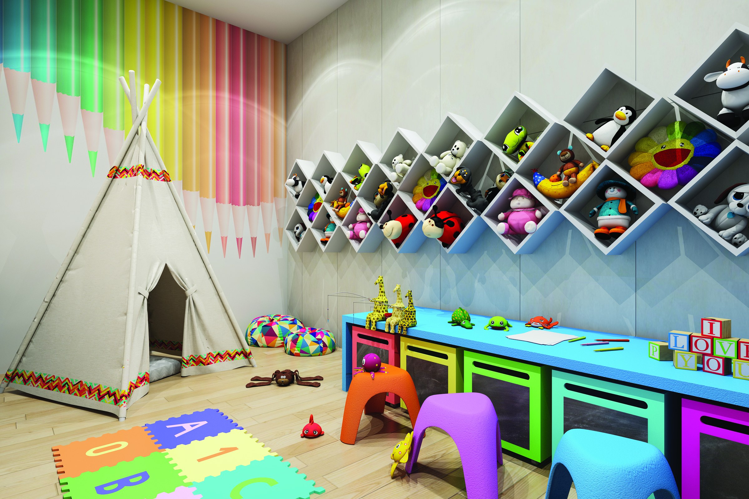 Parc Barcelona Rea Comum Brinquedoteca 1Ny Dx — Parc Barcelona