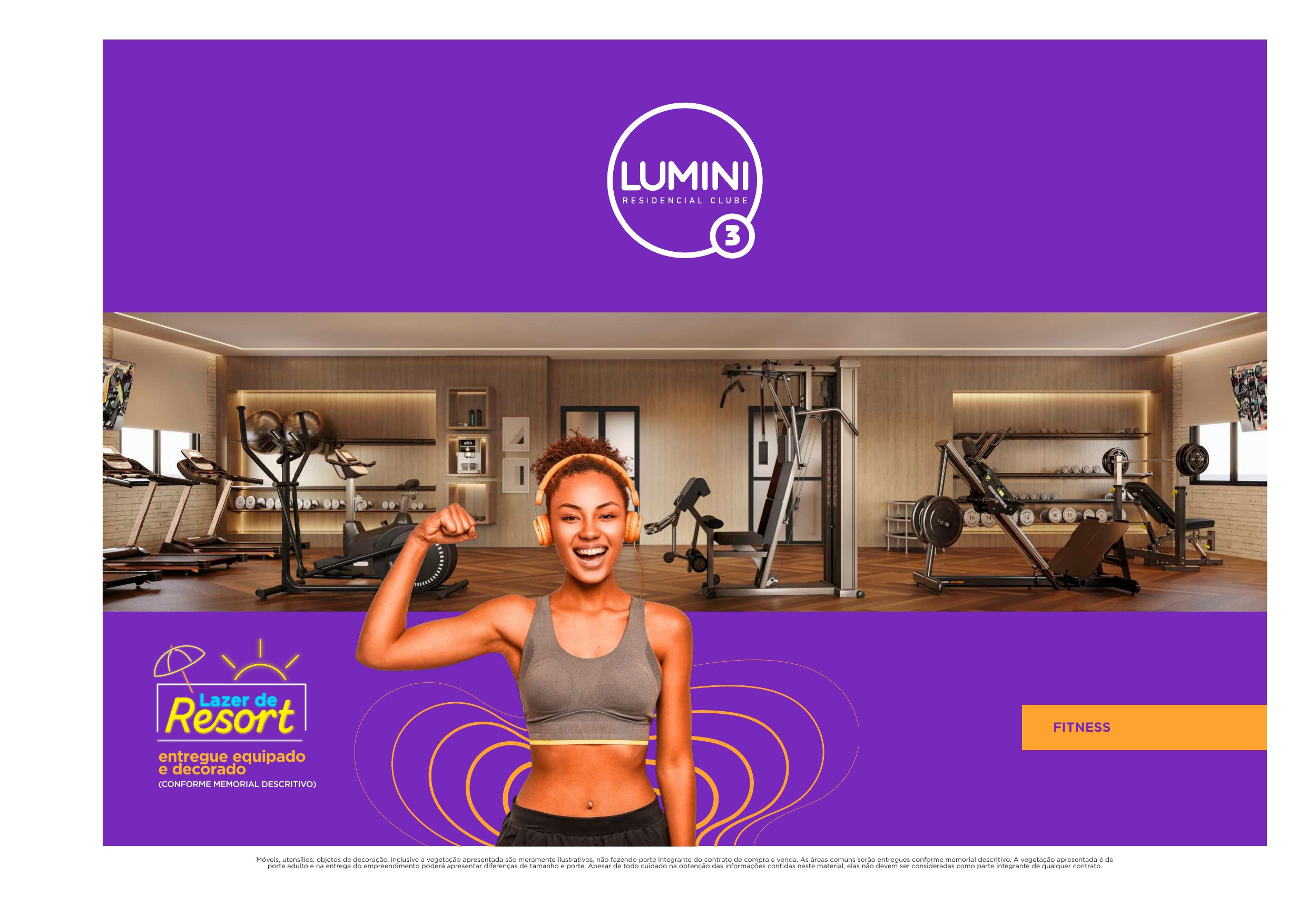 Fitness — Lumini 3 Residencial Clube