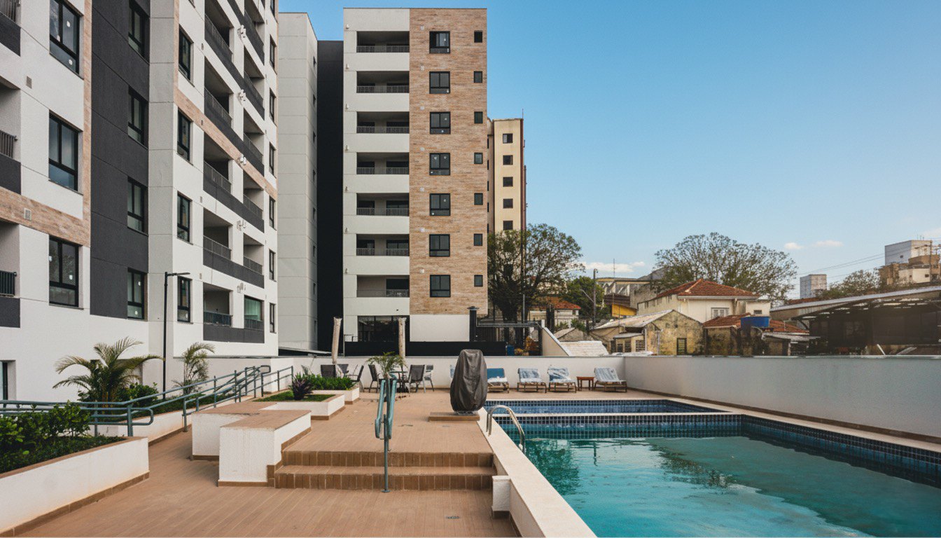 Piscina e deck — Feeling Casa Verde