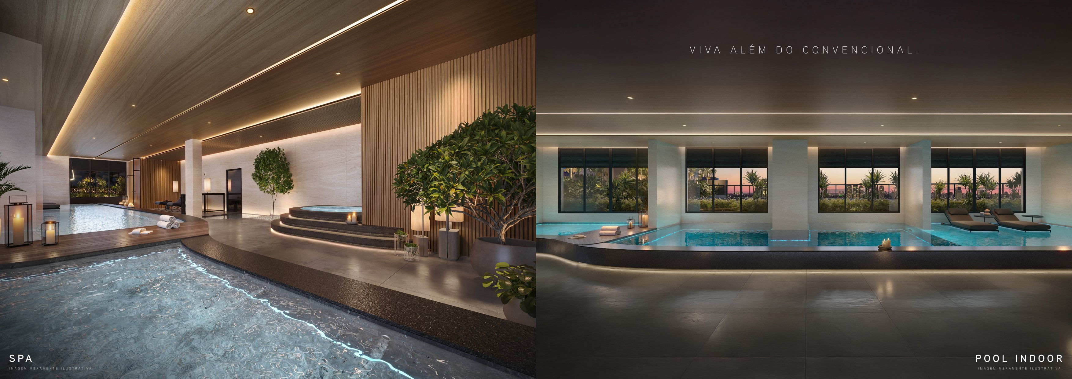 Spa e pool indoor — Beyond Residence