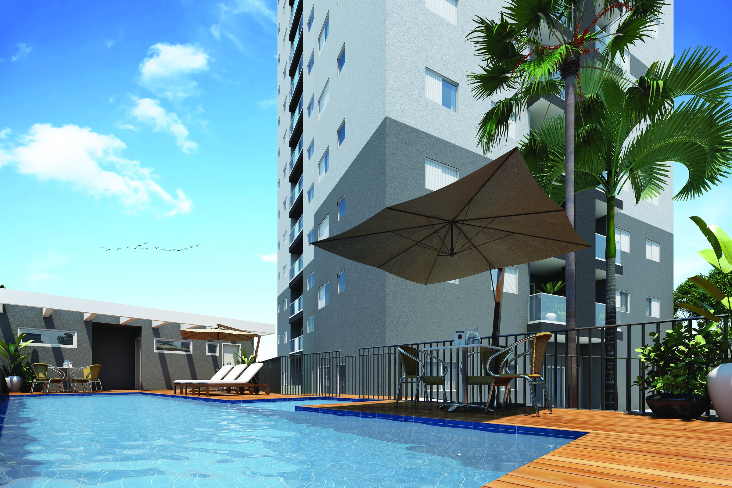 Parc Barcelona Rea Comum Piscina I7Qgmd — Parc Barcelona
