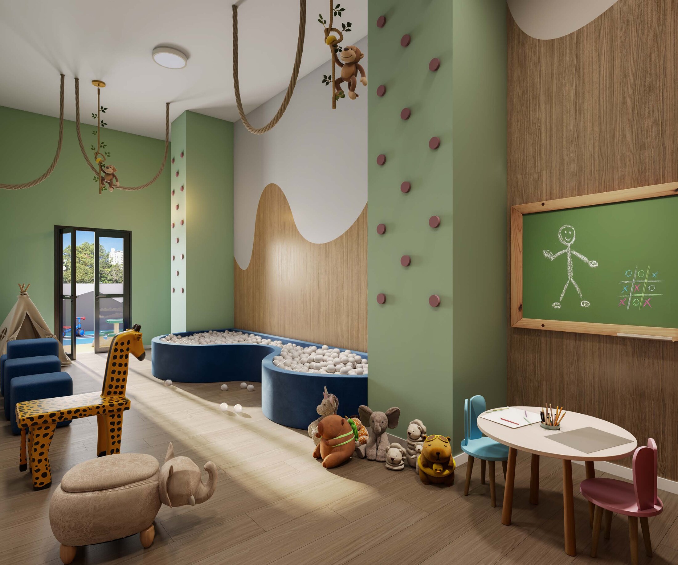 Brinquedoteca baby — Residencial Maro by BP8