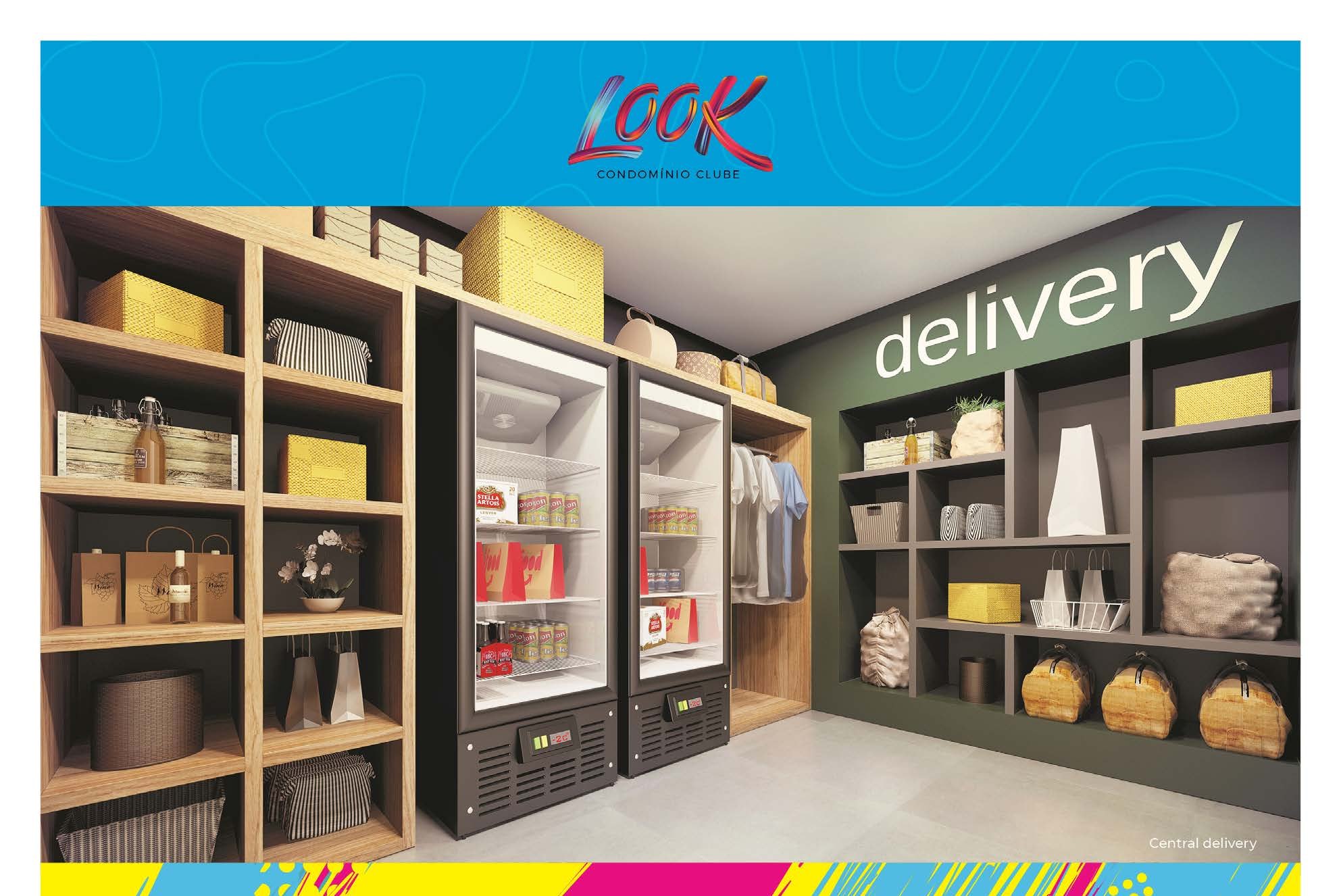 Central delivery — Look Condomínio Clube