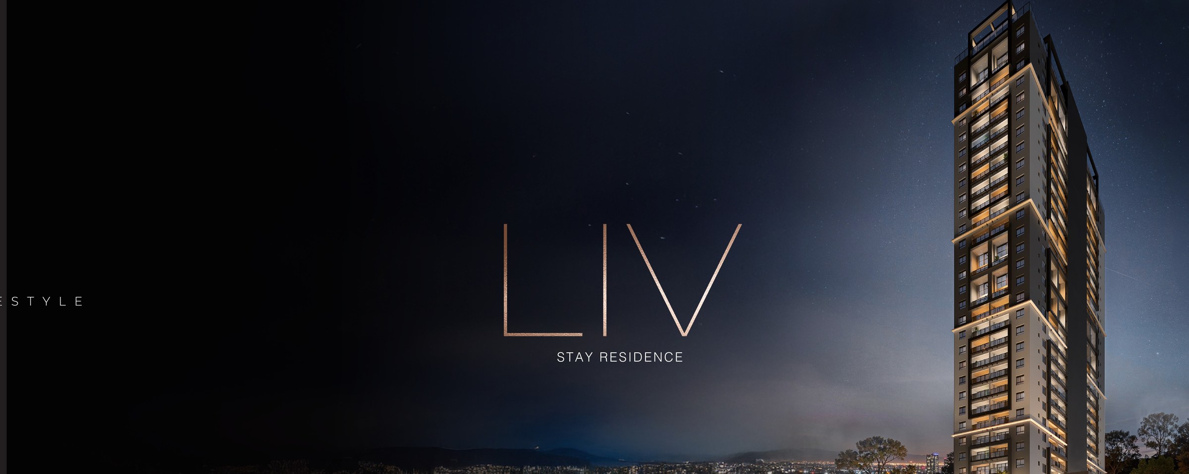 Fachada do LIV Stay Residence