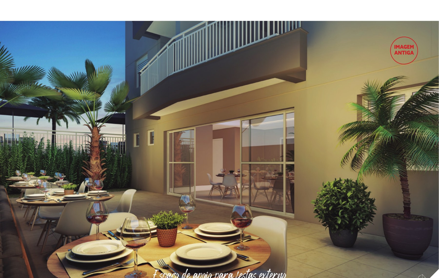 Espaço de apoio para festas externo — Specialle Residencial Barueri