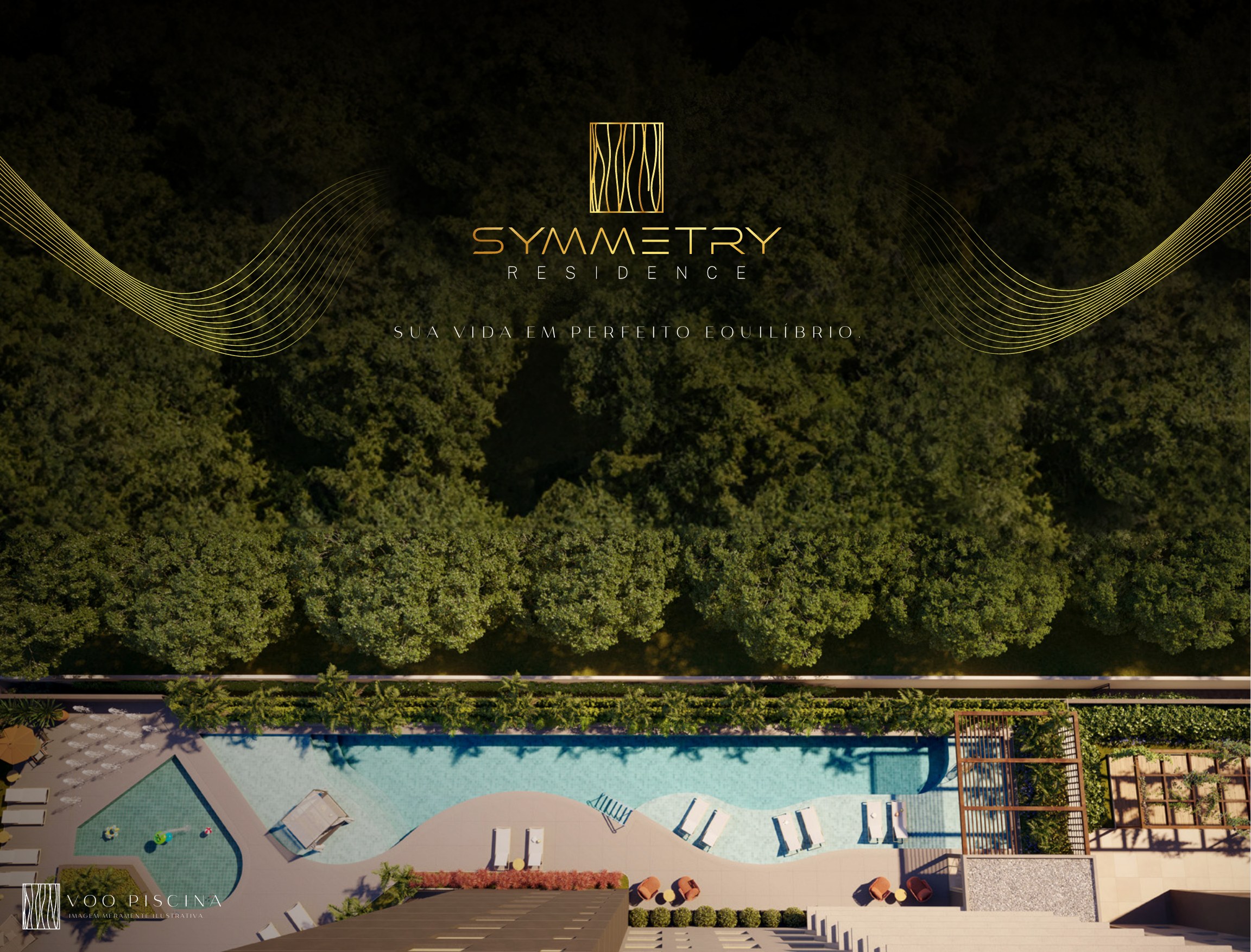 Voo piscina — Symmetry Residence