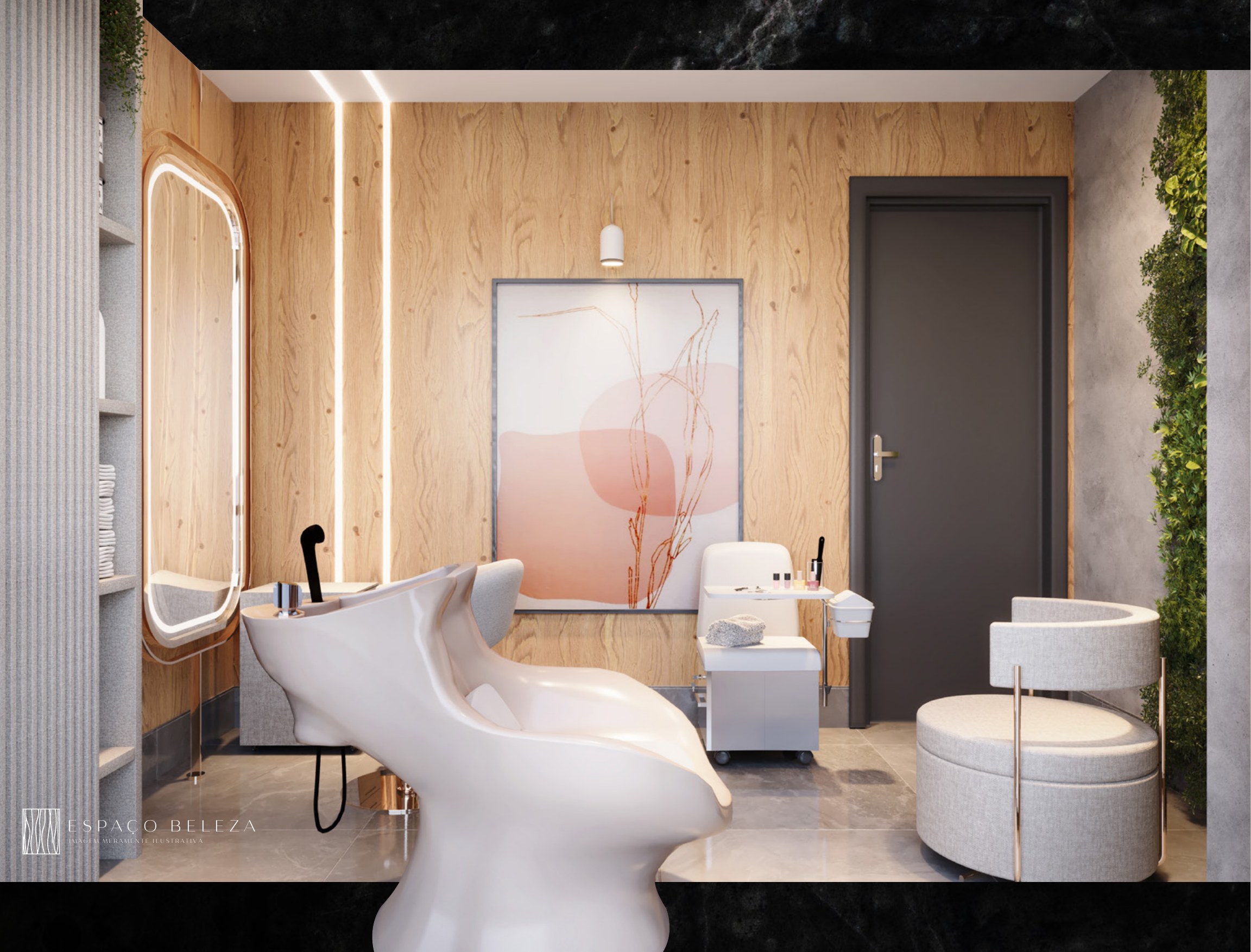 Espaço beleza — Symmetry Residence