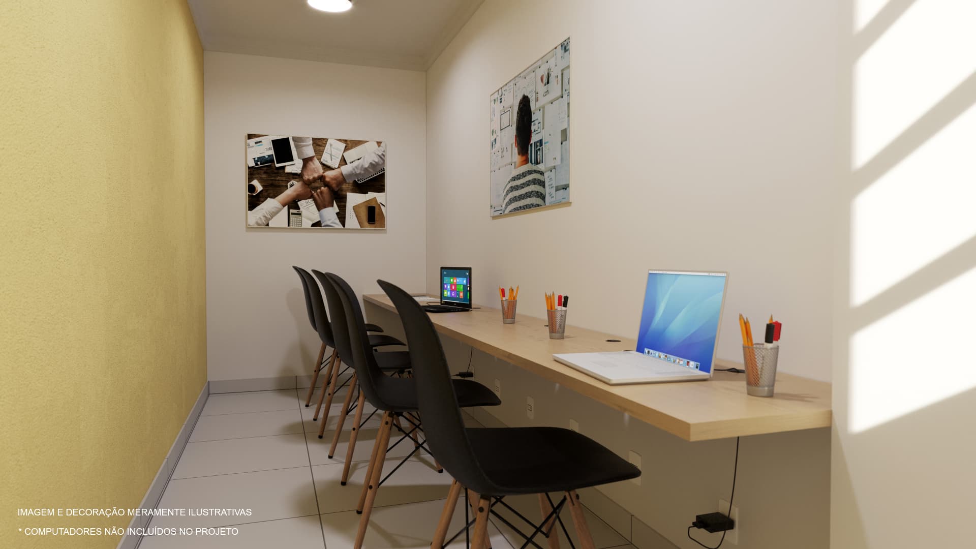 Home office — estações de trabalho — Advanced Taboão I