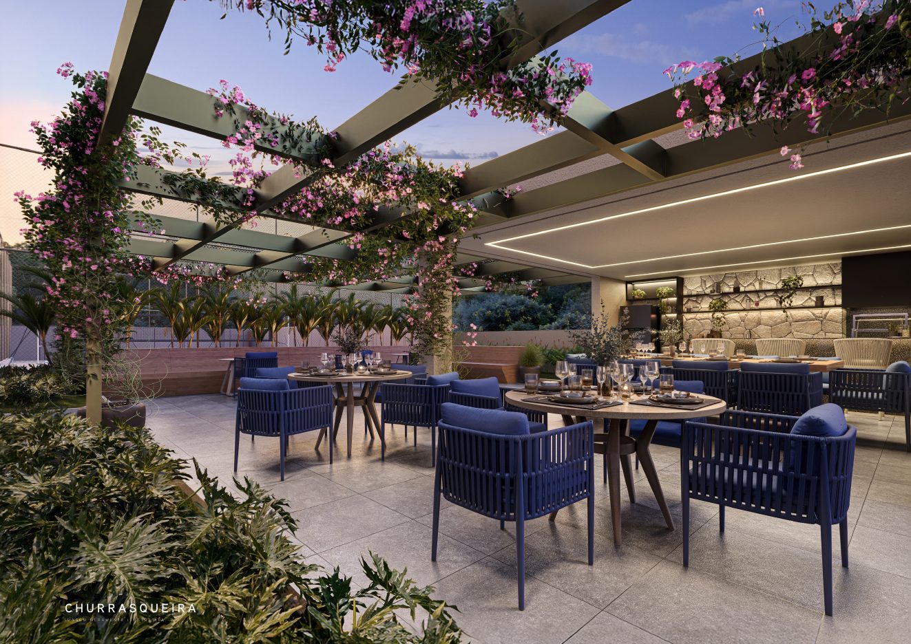 Churrasqueira — Eternity Residence