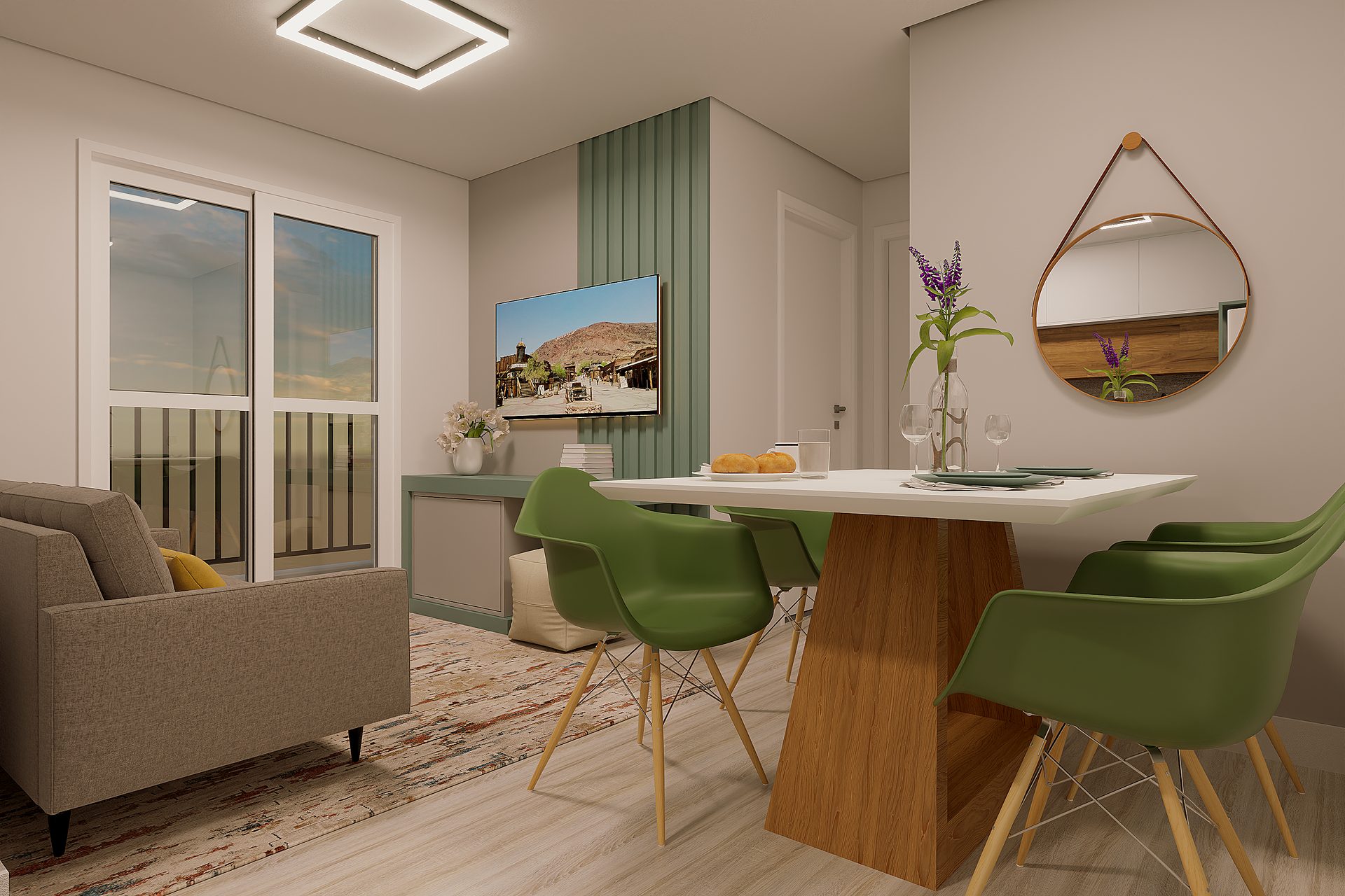 Viva Bem Itaquera — Apartamento decorado 10 — Viva Bem Itaquera