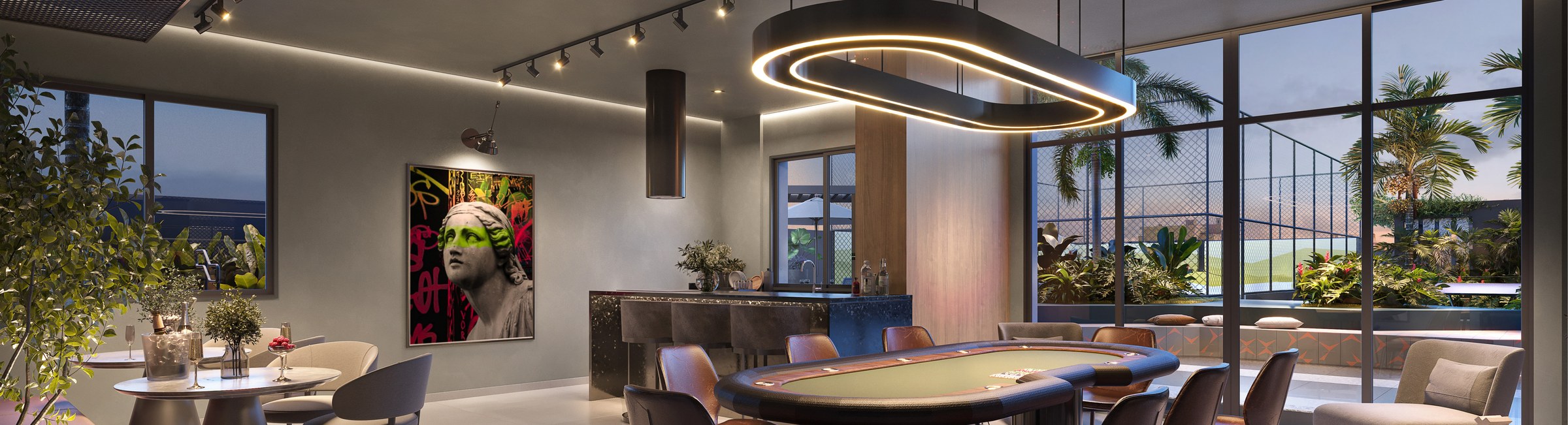Sports bar — LIV Stay Residence