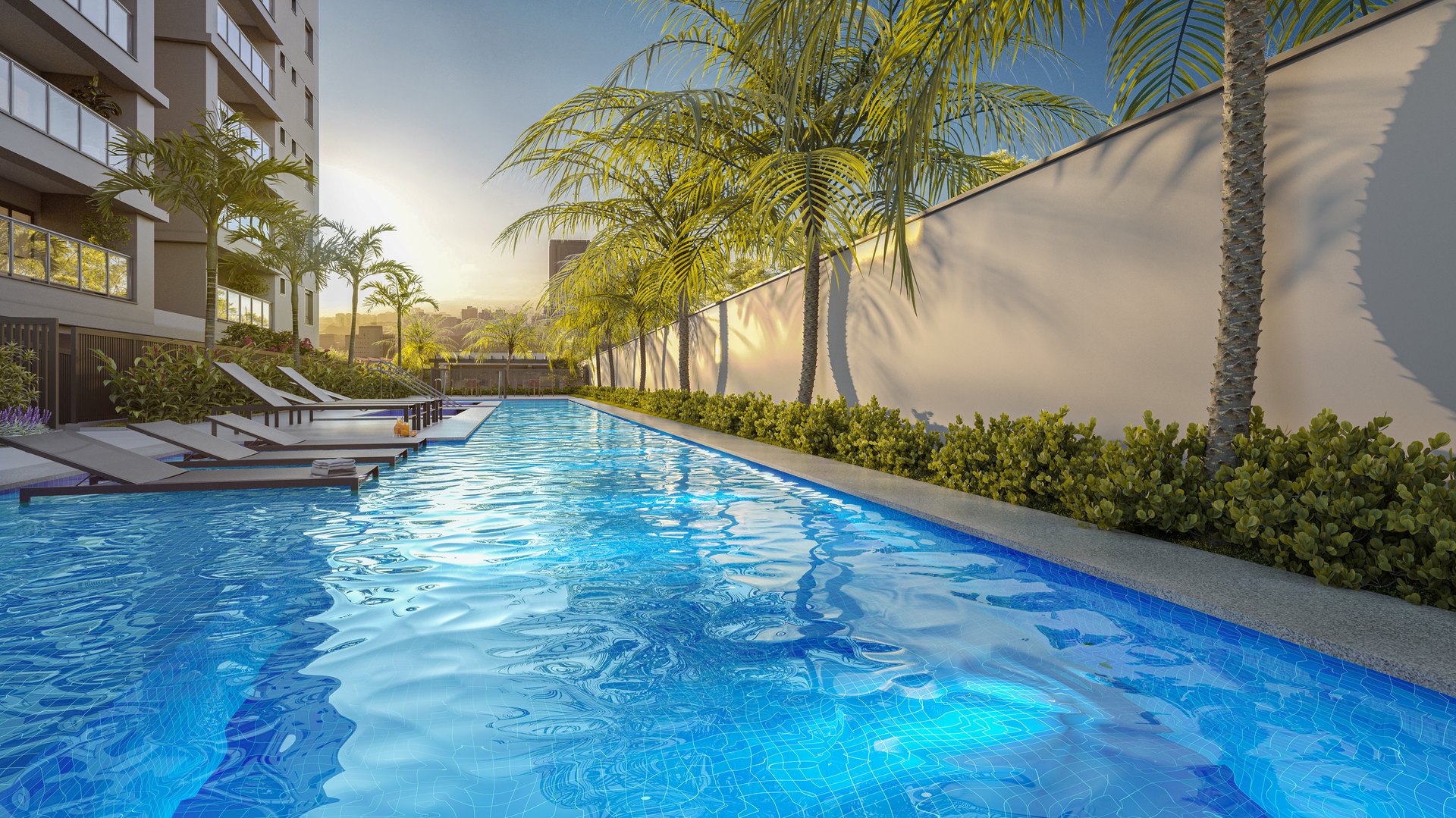 Piscina adulto climatizada com raia de 25 m — Legacy Osasco