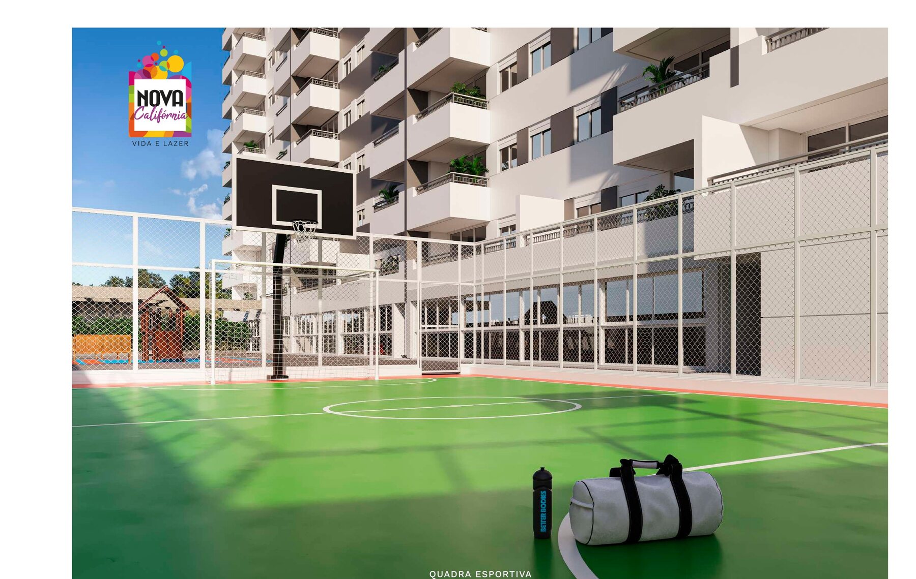 Quadra esportiva — Nova Califórnia