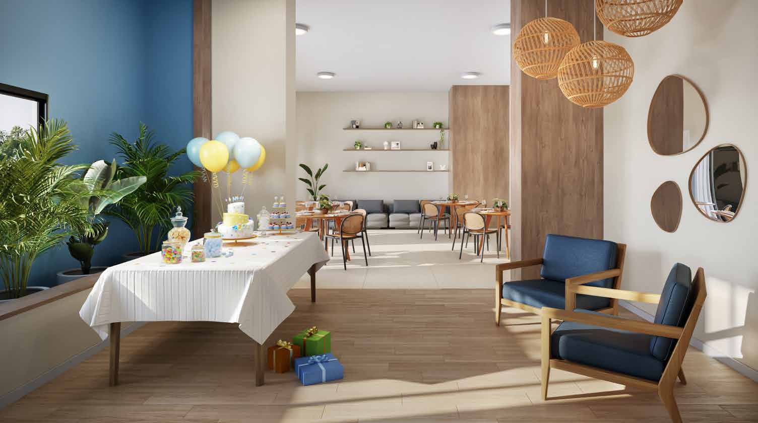 Salão de festas 01 — Residencial Momi by BP8