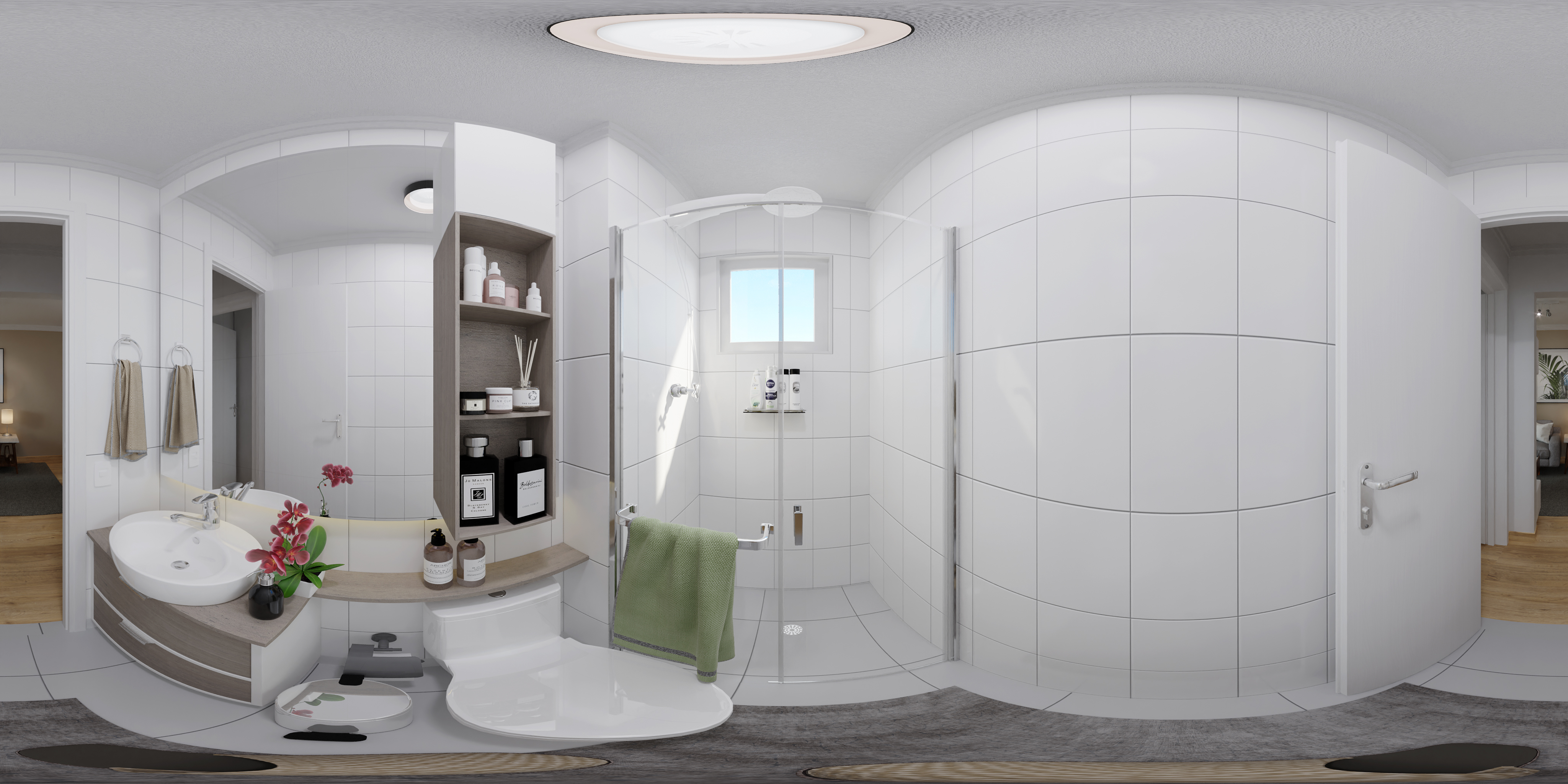 Apartamento A — vista 360° 08 — Advanced Taboão I