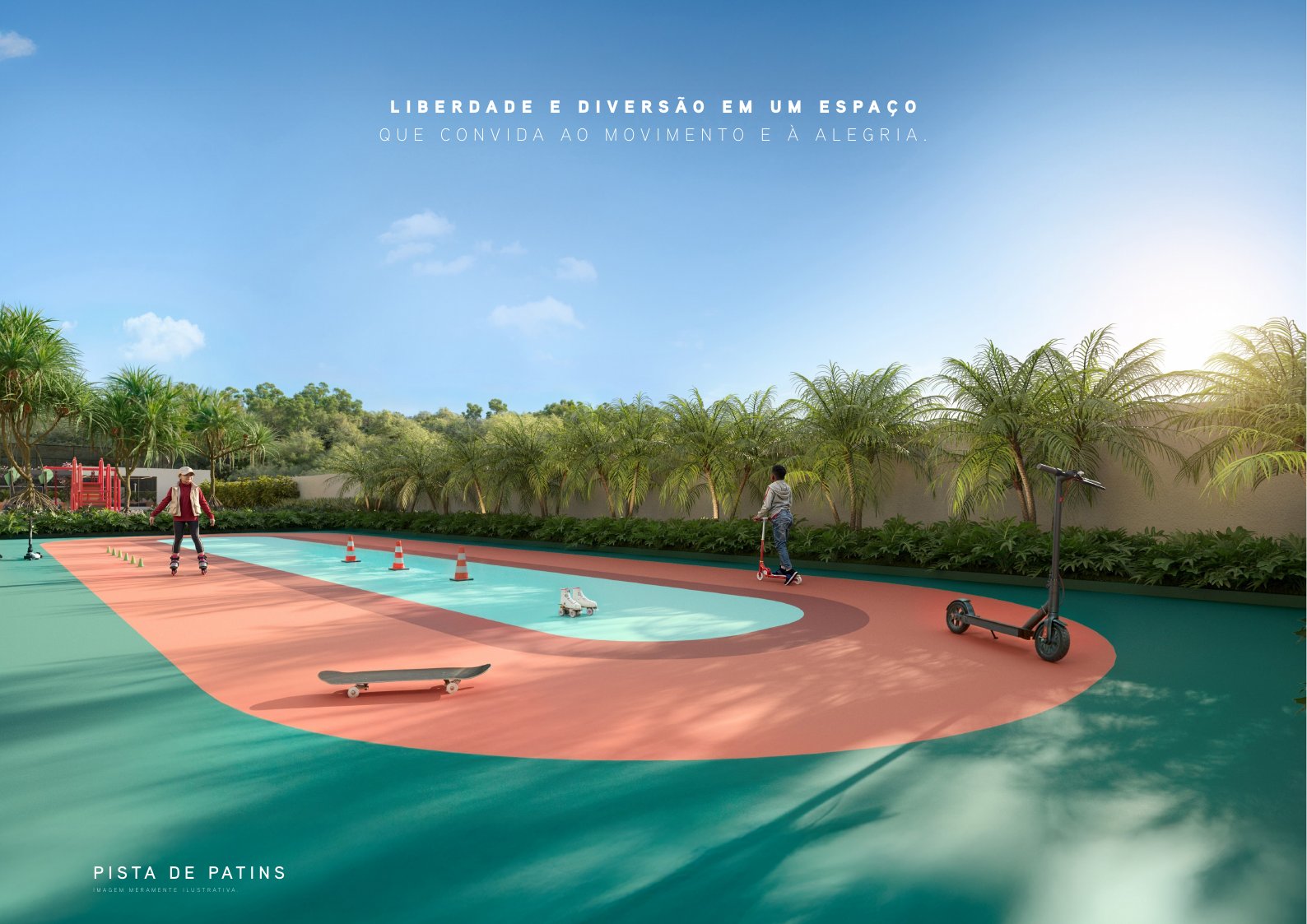Pista de patins — Eternity Residence