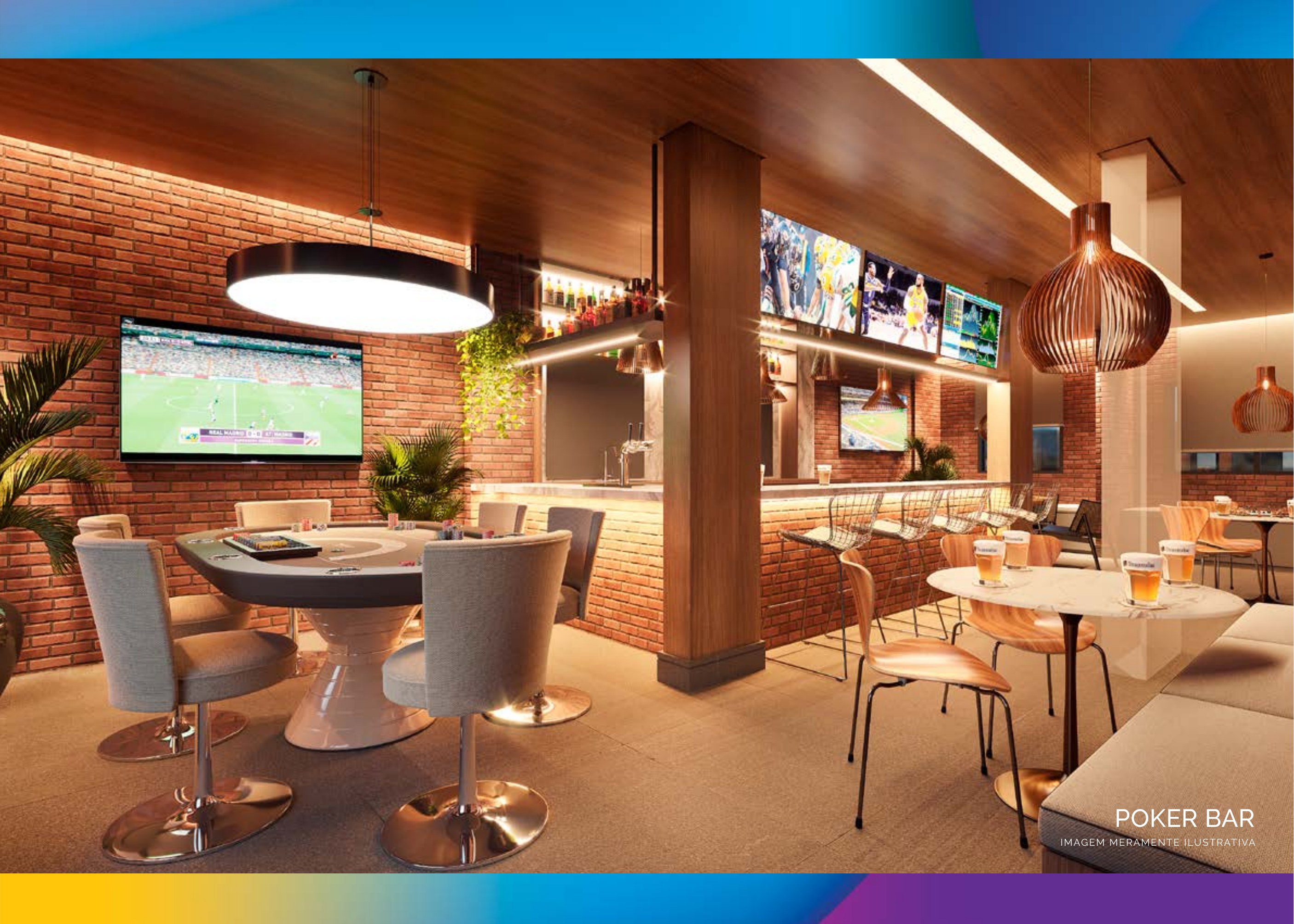 Poker bar — Lumini Clube Residencial