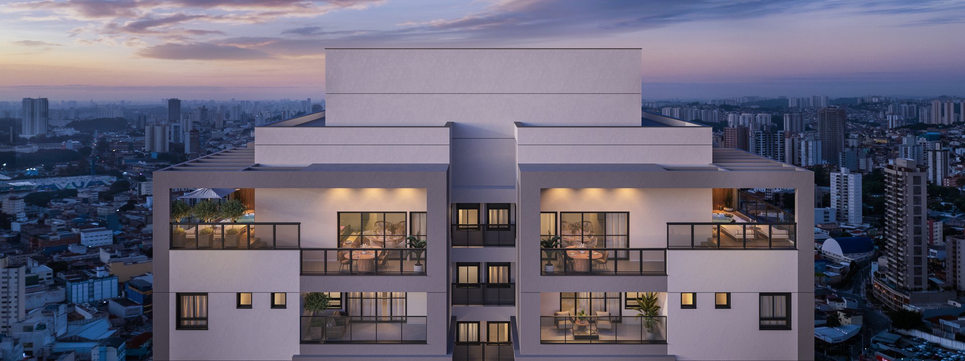 Solarium da cobertura duplex — Legacy Osasco