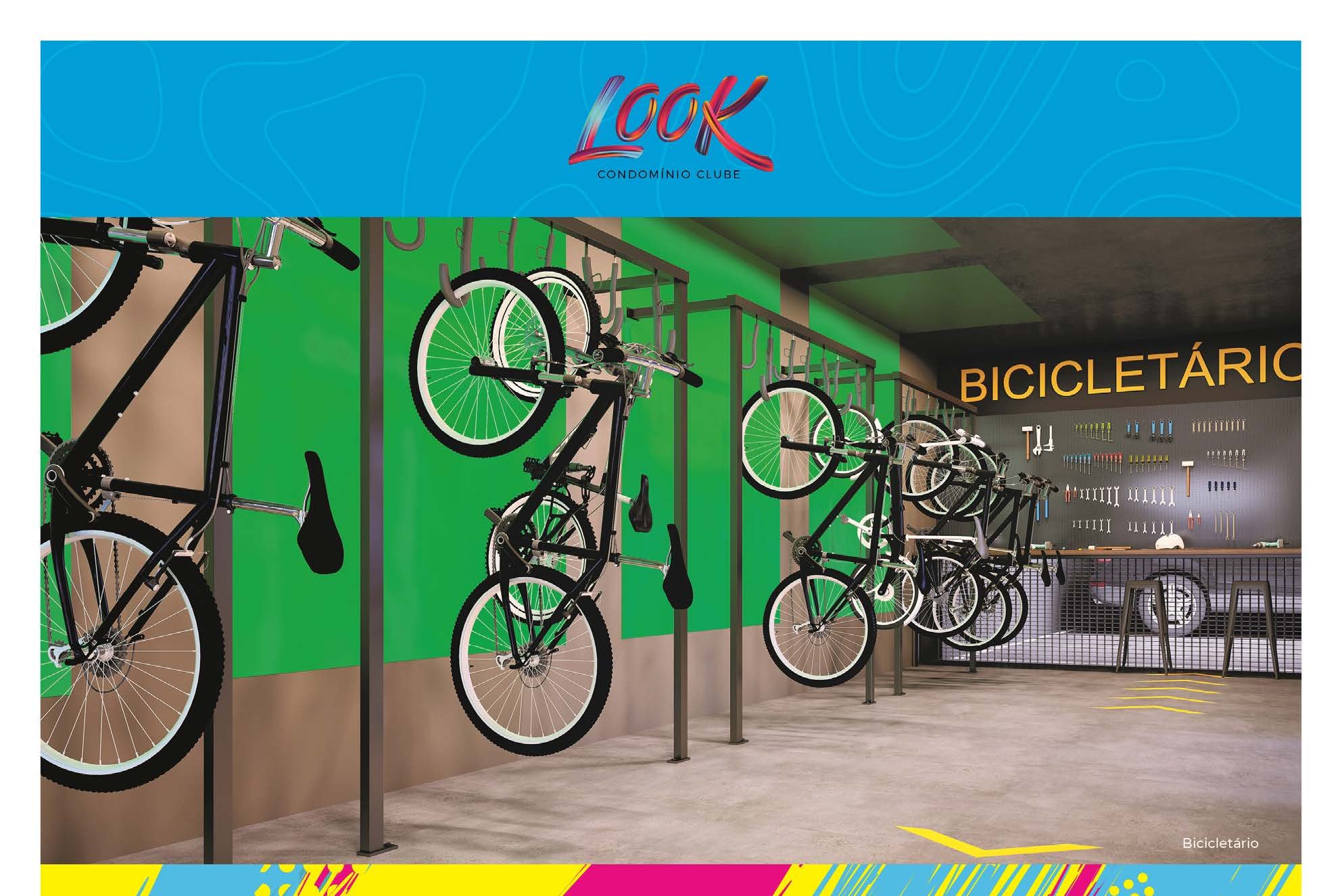 Bicicletário — Look Condomínio Clube