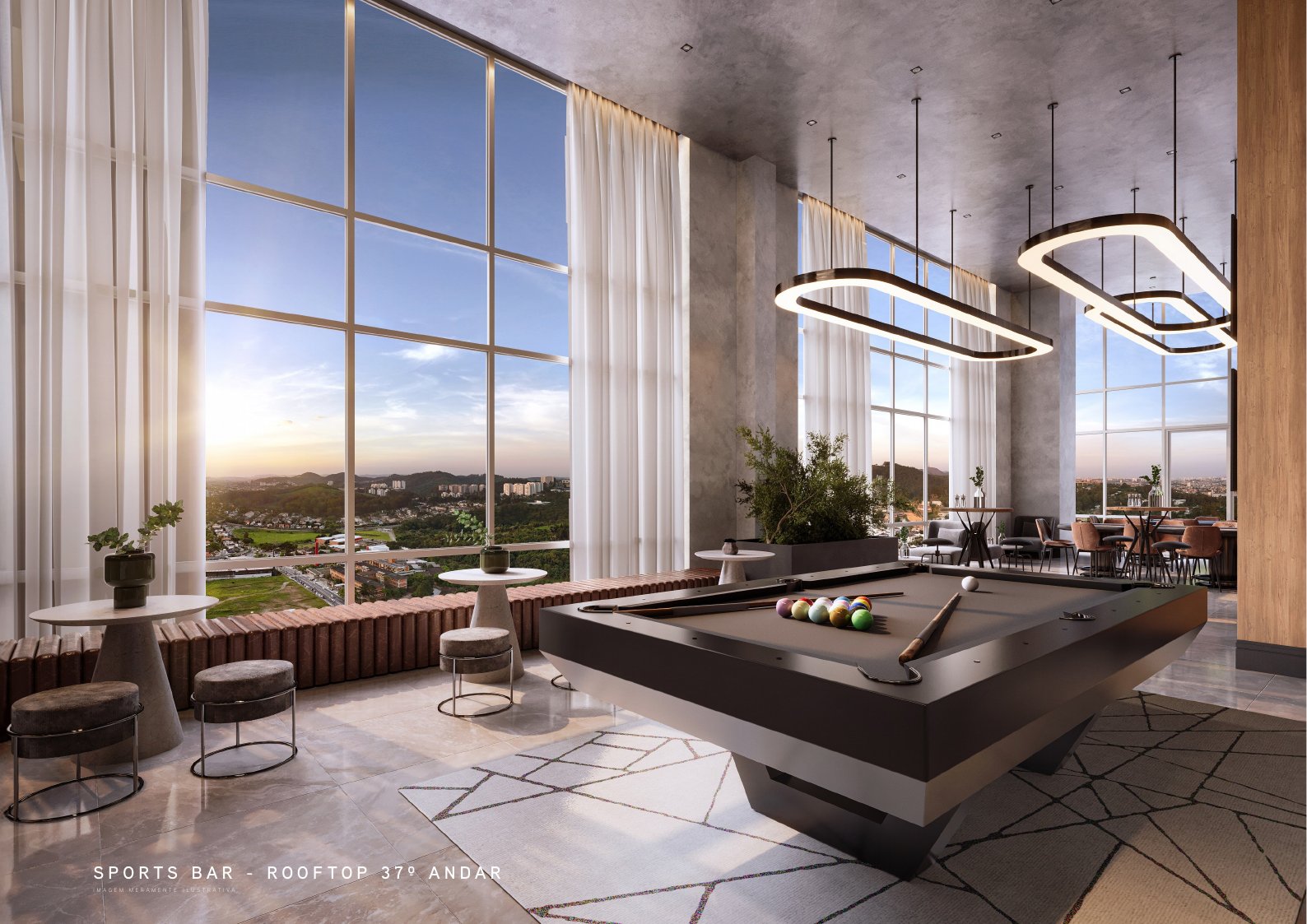Sports bar — lounge — Eternity Residence