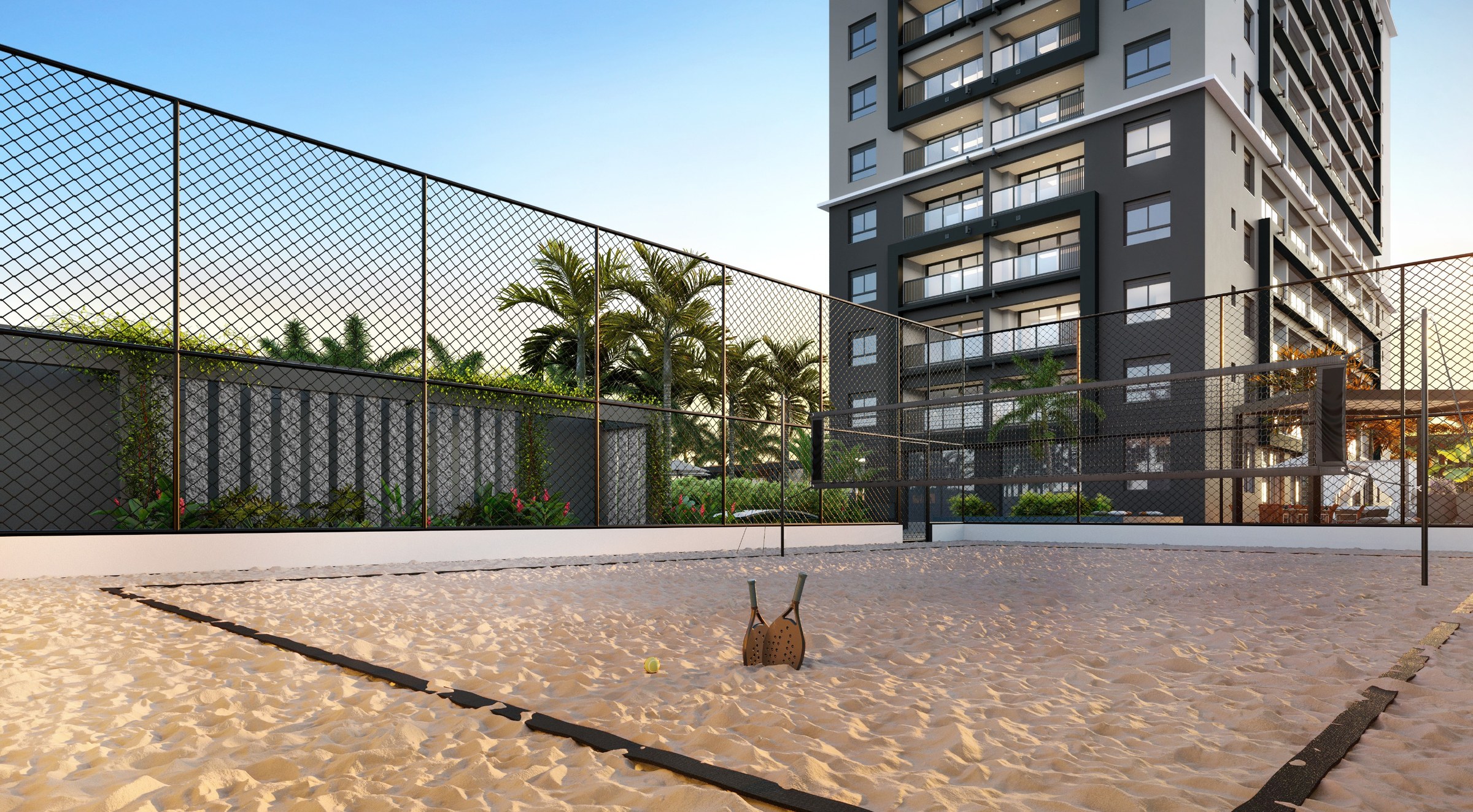 Beach tennis — LIV Stay Residence