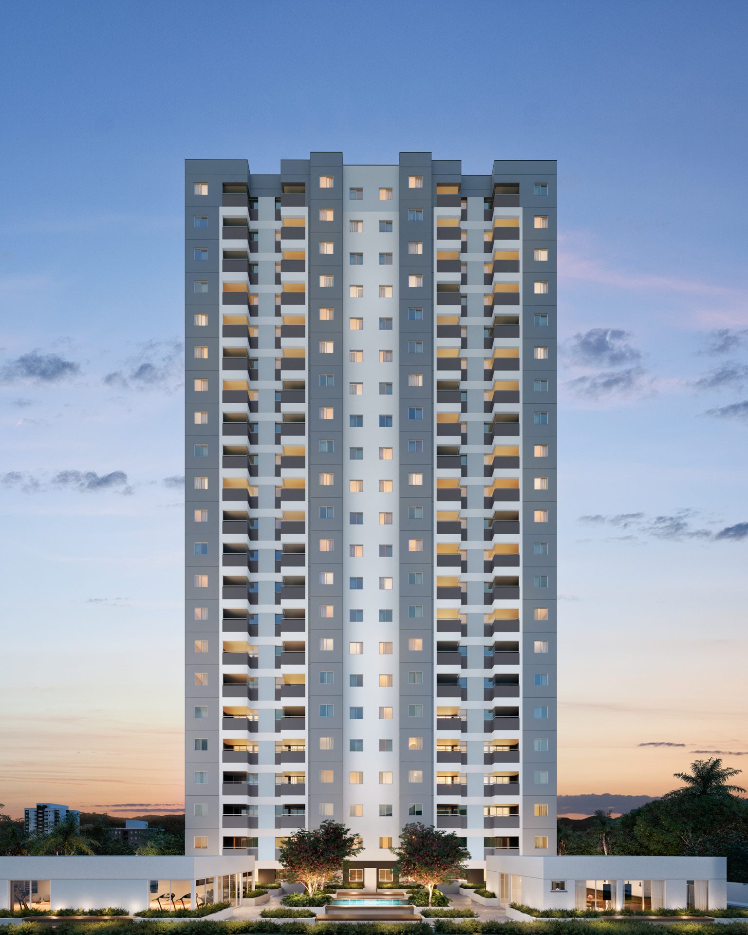 Fachada do Infinity Home Club