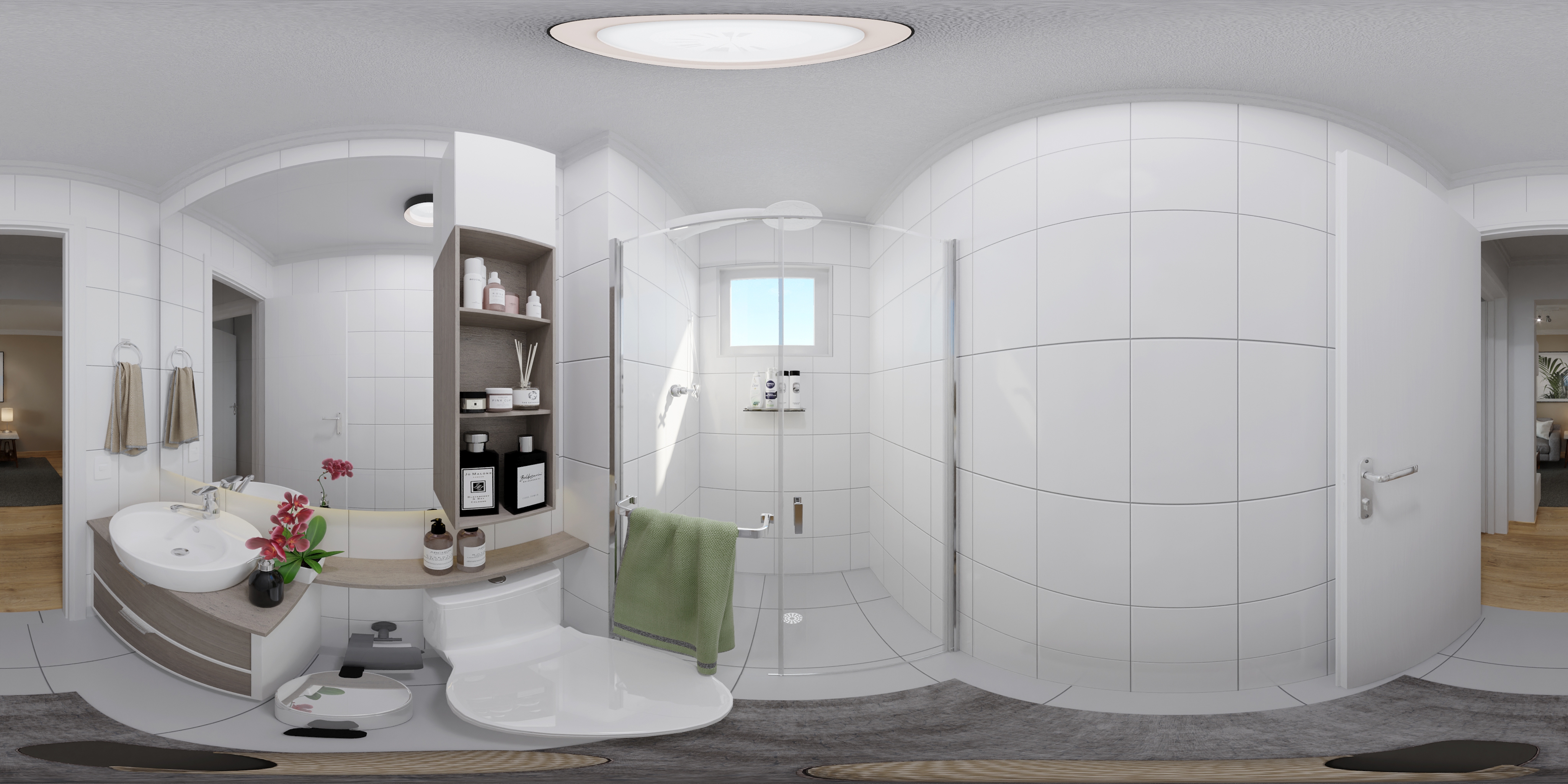 Apartamento A — vista 360° 04 — Advanced Taboão I