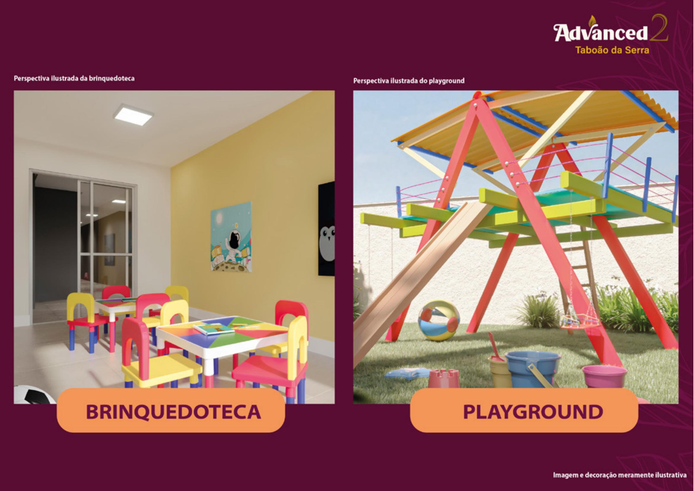 Brinquedoteca e playground — Advanced 2 Taboão da Serra