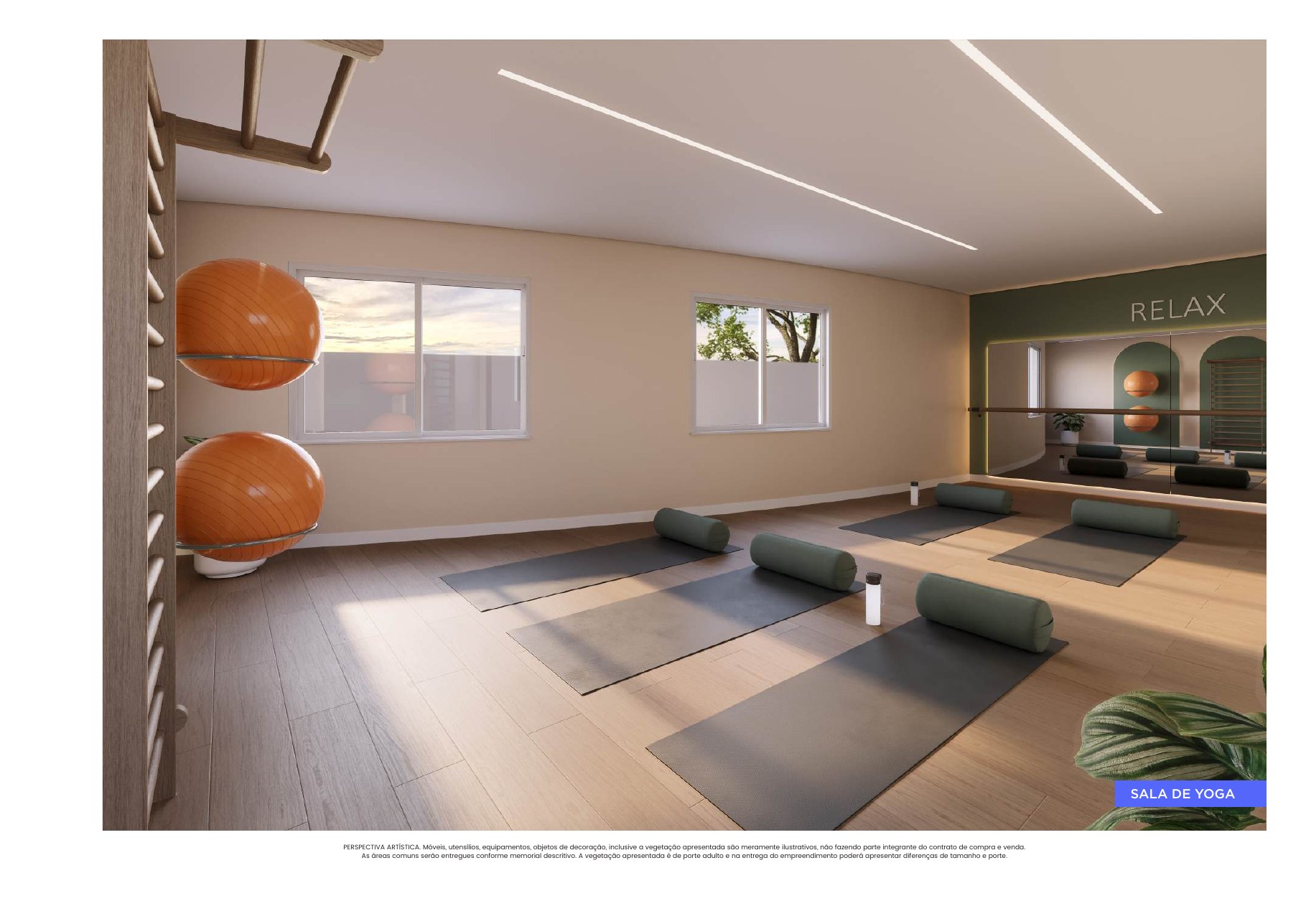 Sala de yoga — Place Condomínio Clube