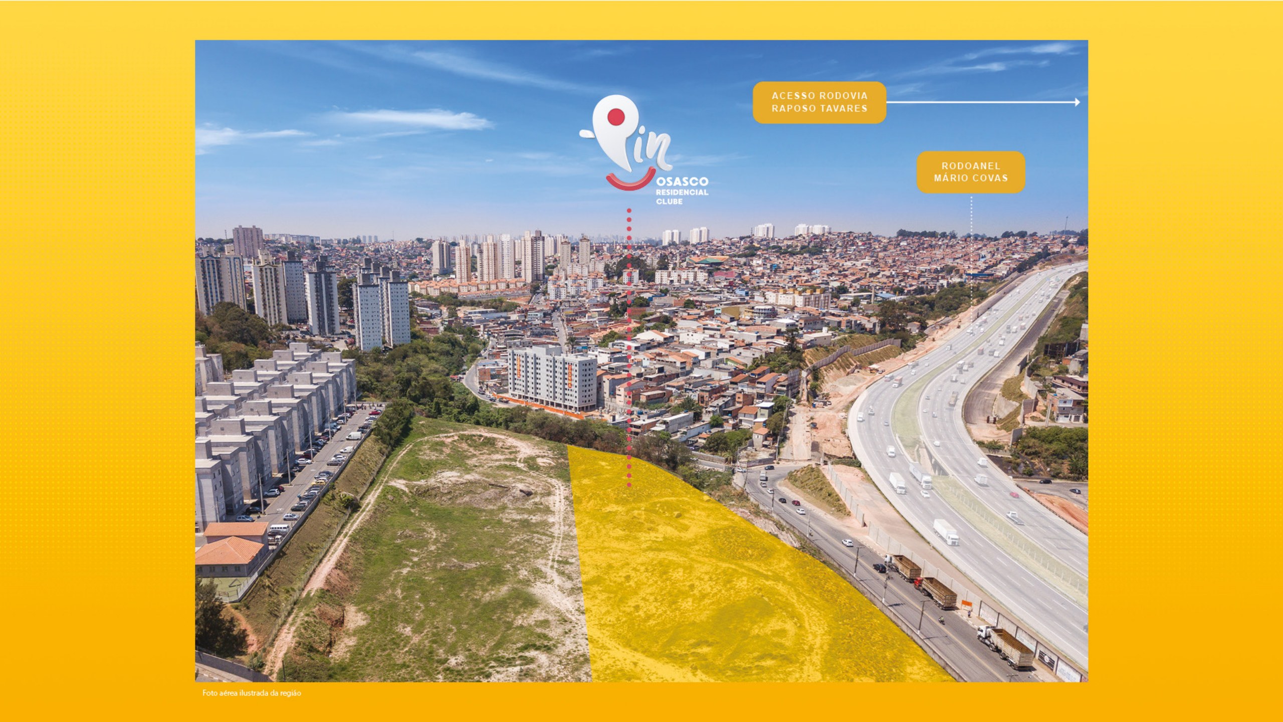Acessos Raposo Tavares e Rodoanel — PiN Osasco Residencial Clube