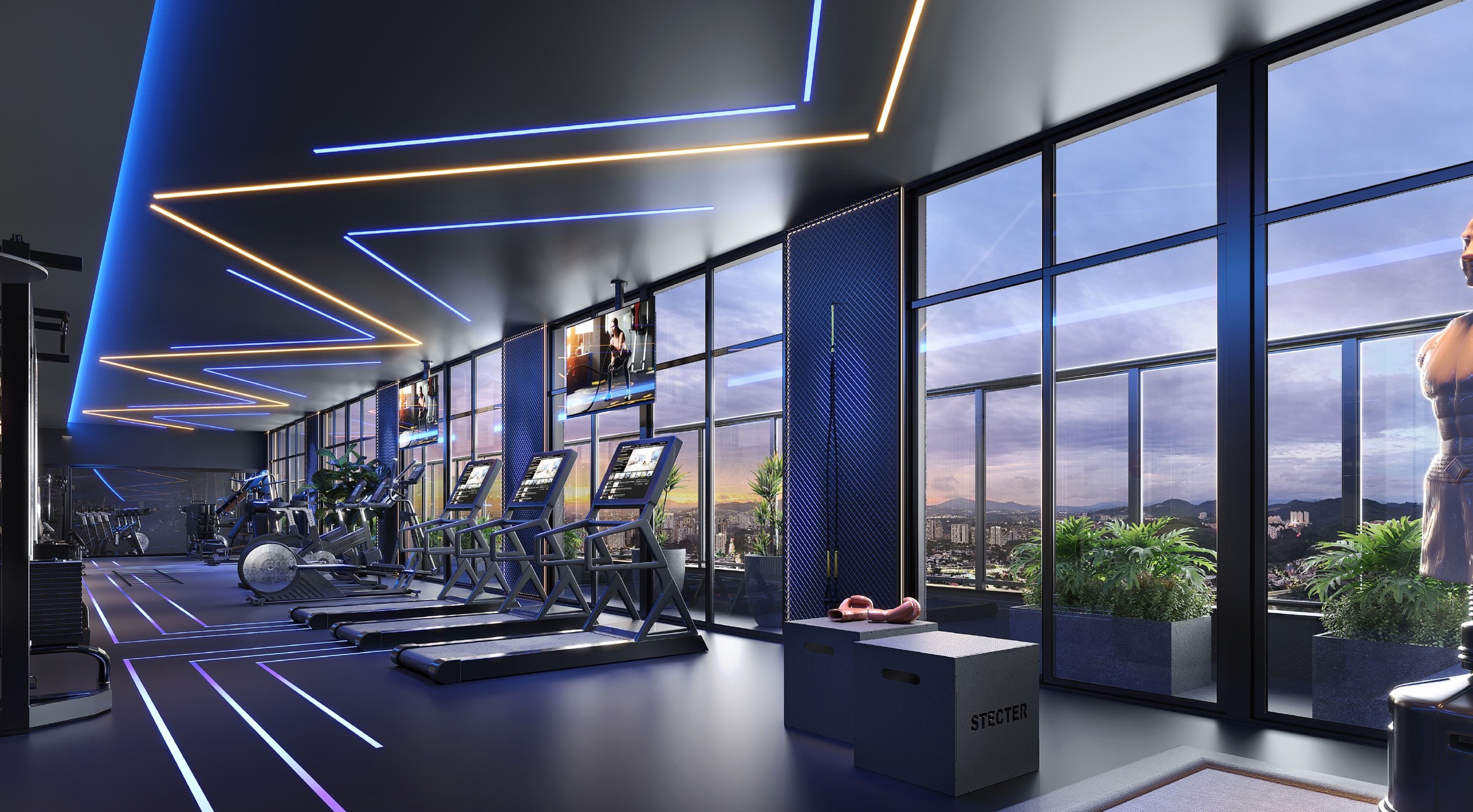 Sky gym — LIV Stay Residence