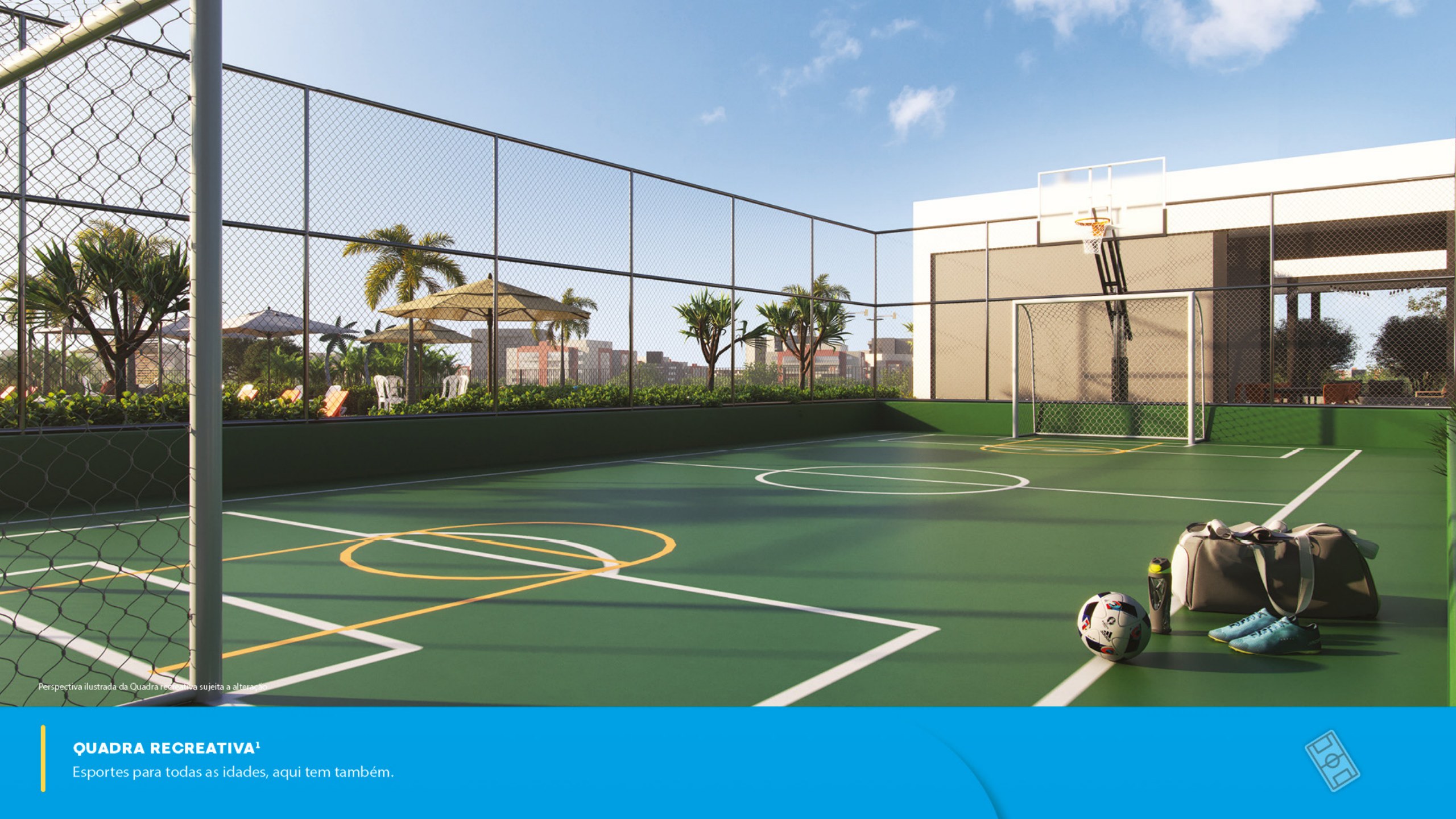 Quadra recreativa — PiN Osasco Residencial Clube