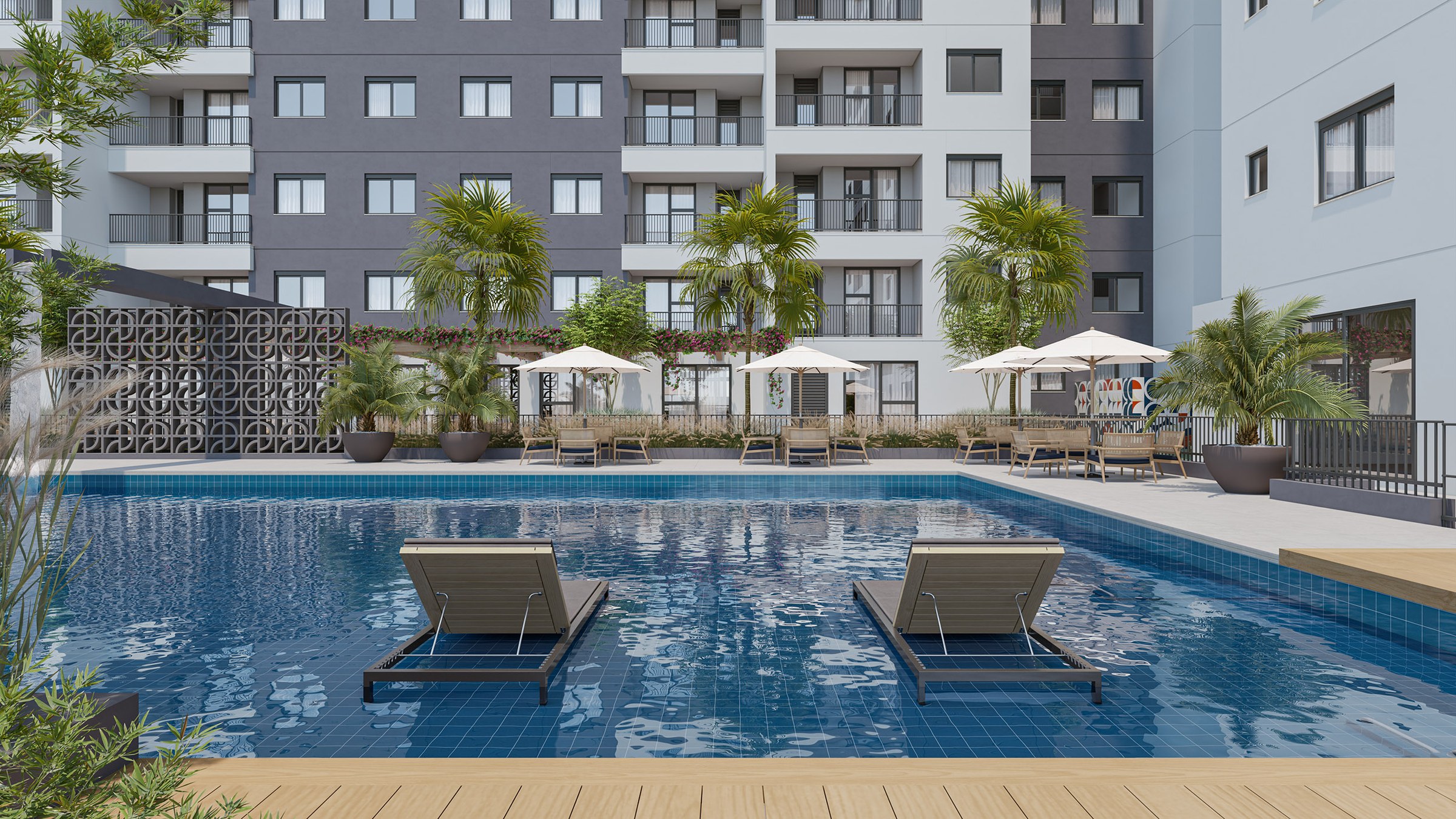 Elo Barueri Piscina 2 — Elos Residencial Clube