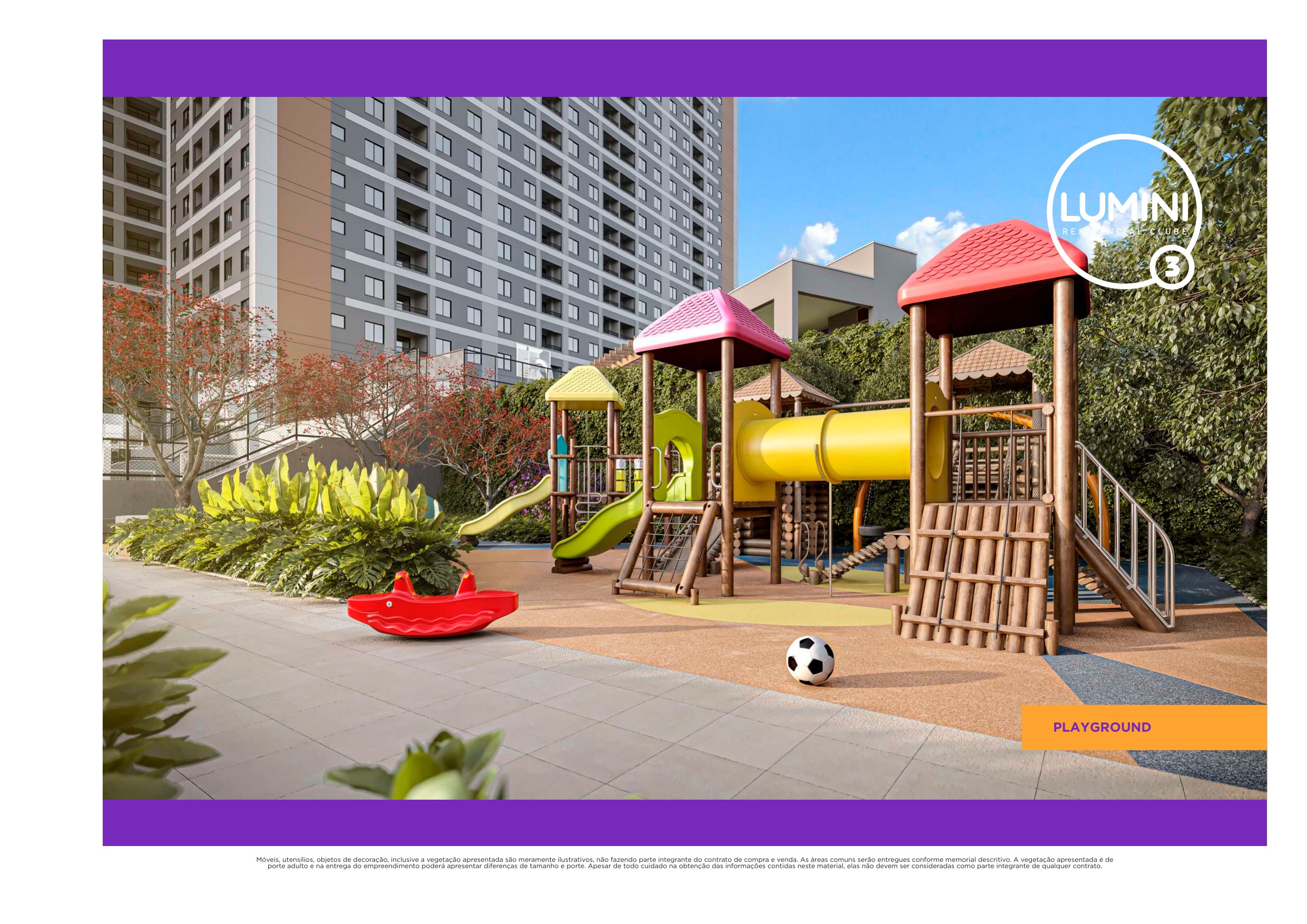 Playground — Lumini 3 Residencial Clube